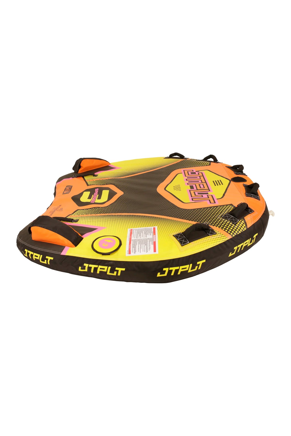 Jetpilot Speedster 3 Person Ski Tube - Orange/Yellow