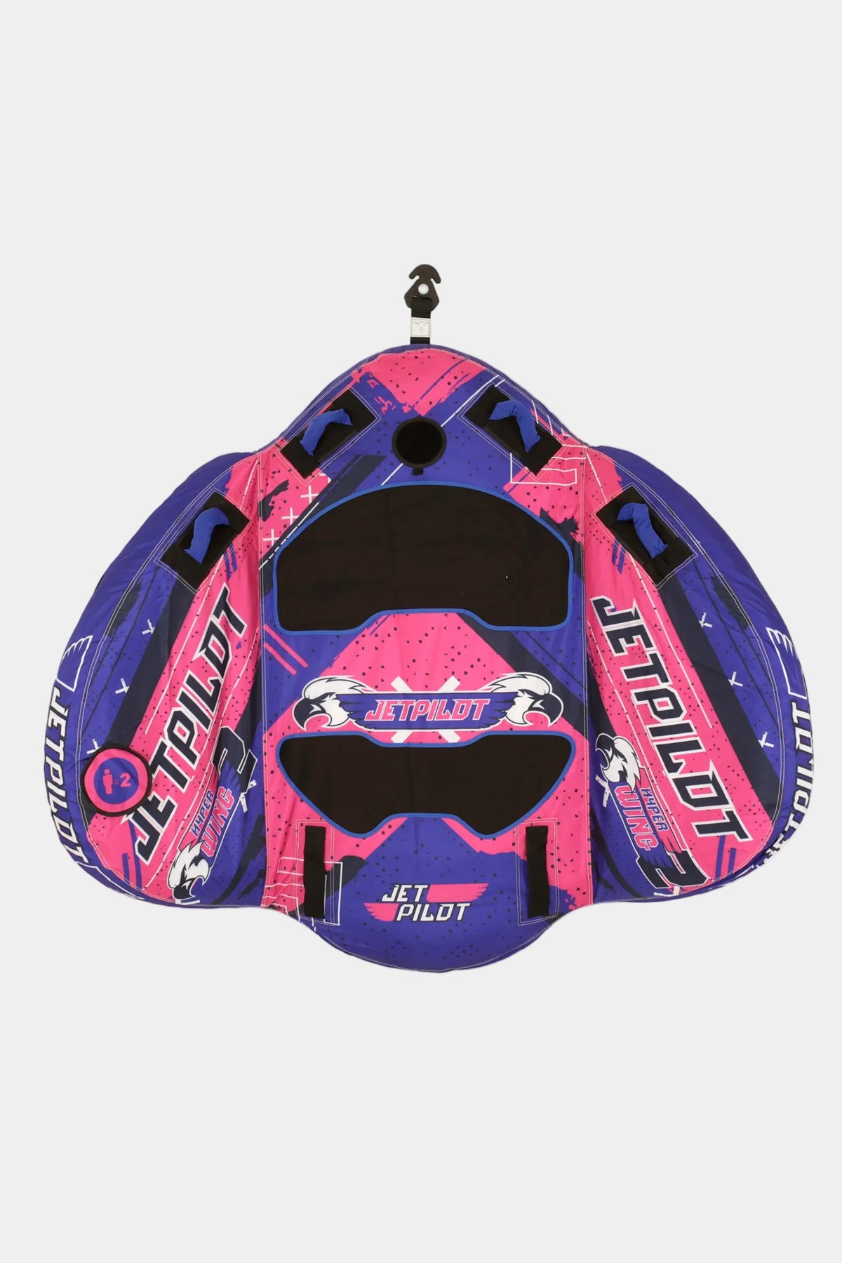 Jetpilot Hyper Wing 2 Person Ski Tube - Blue/Pink
