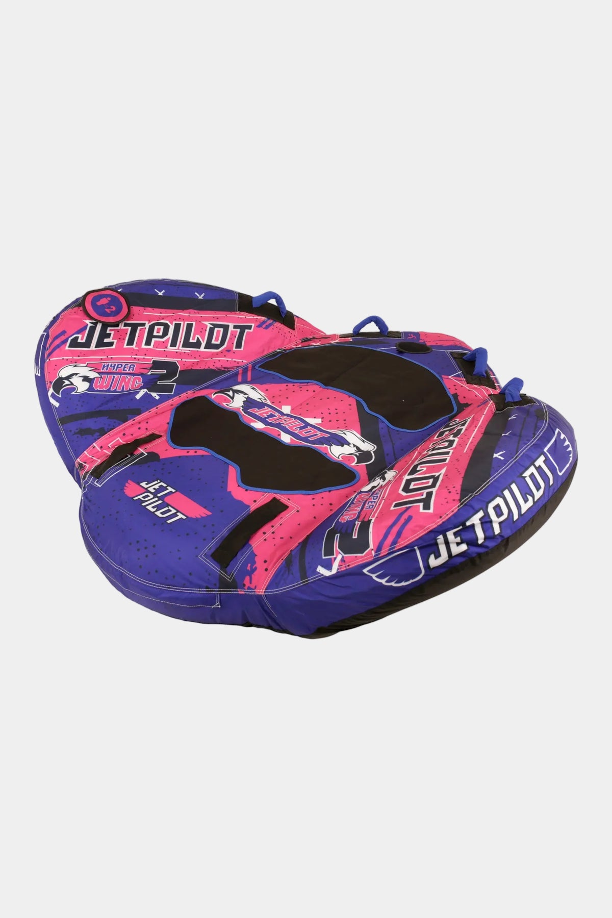 Jetpilot Hyper Wing 2 Person Ski Tube - Blue/Pink