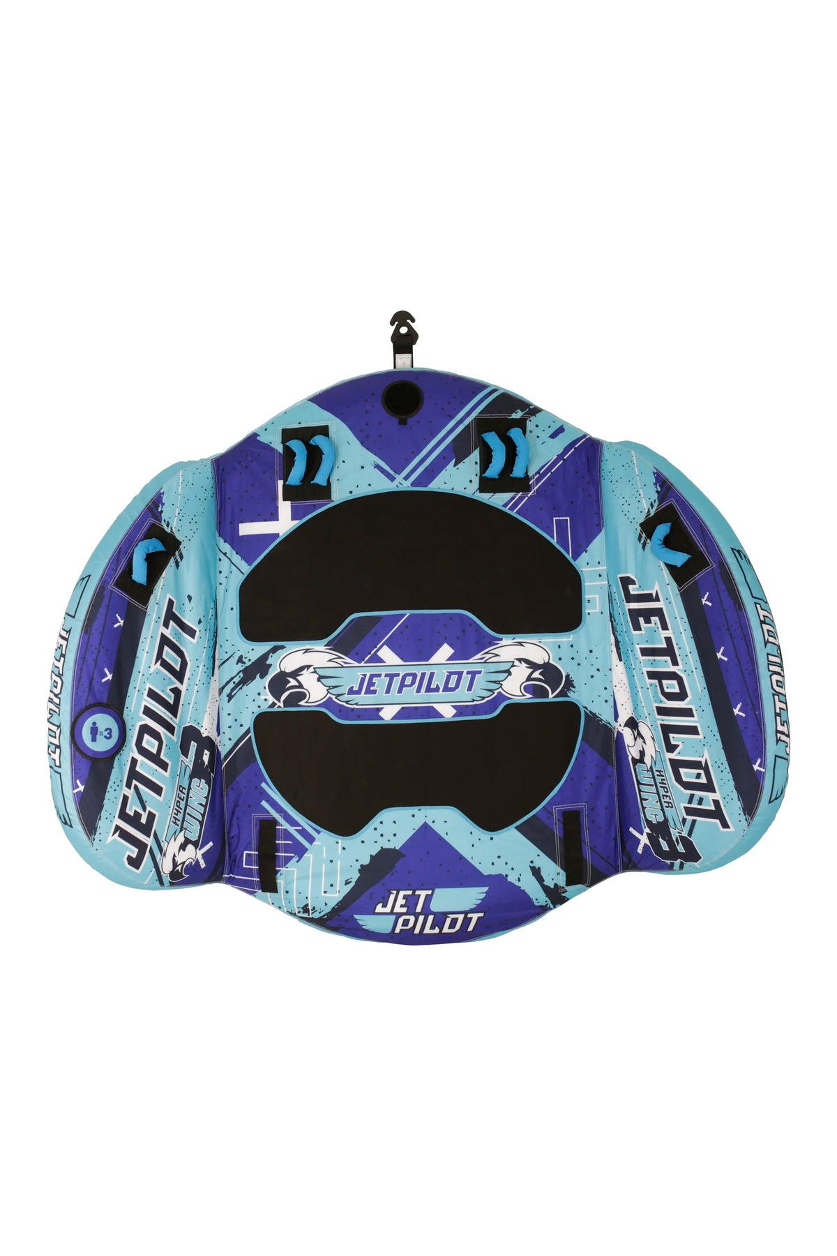 Jetpilot Hyper Wing 3 Person Ski Tube - Blue