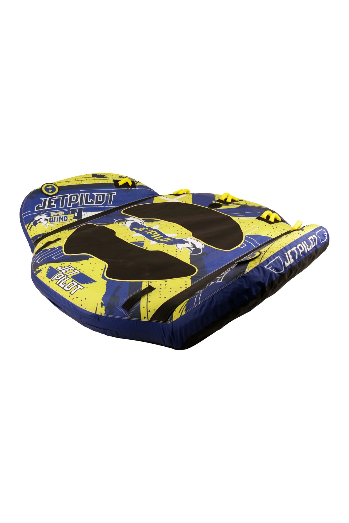 Jetpilot Hyper Wing 4 Person Ski Tube - Blue/Yellow
