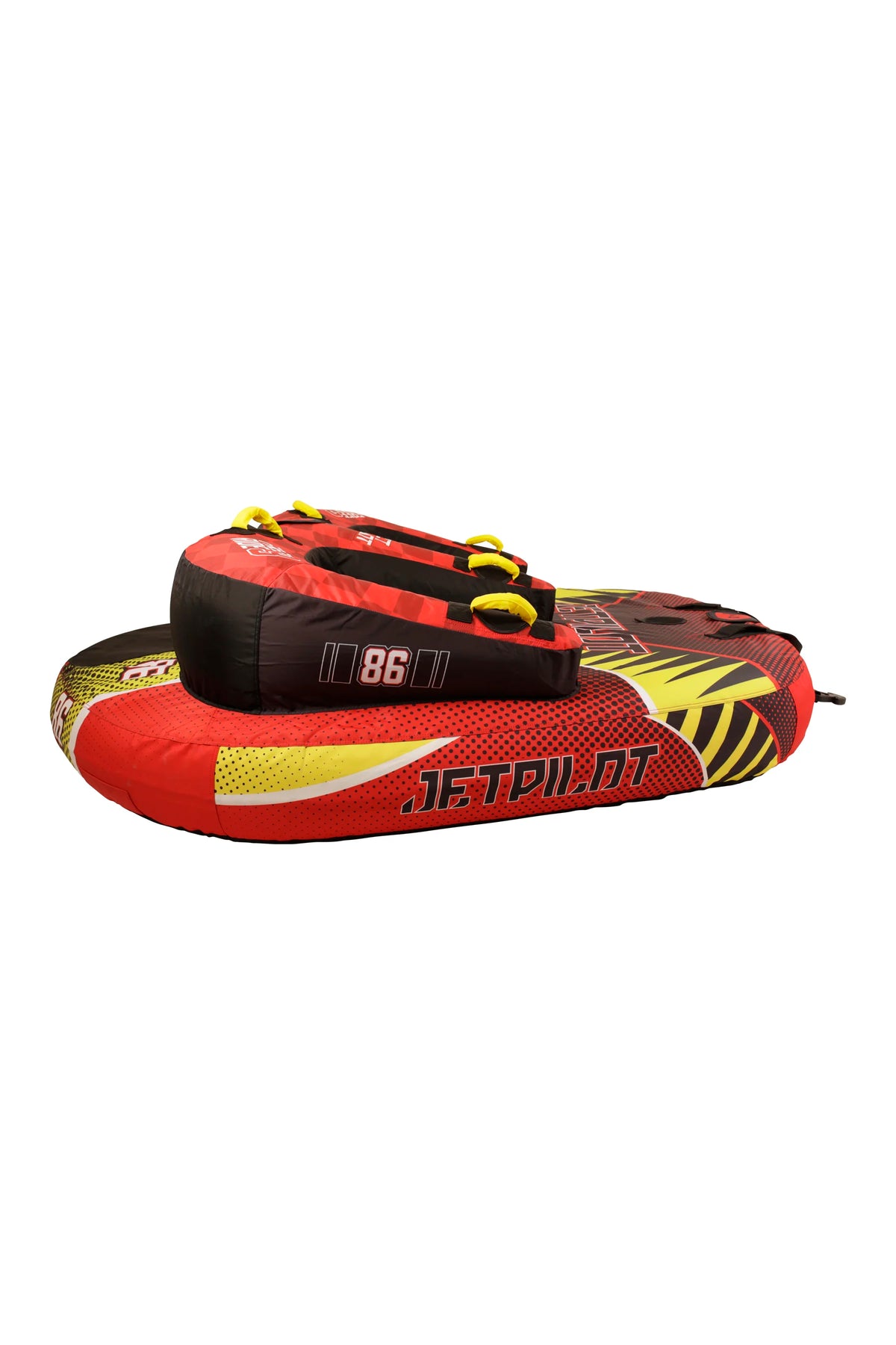 Jetpilot Freeride 3 Person Ski Tube - Red/Yellow