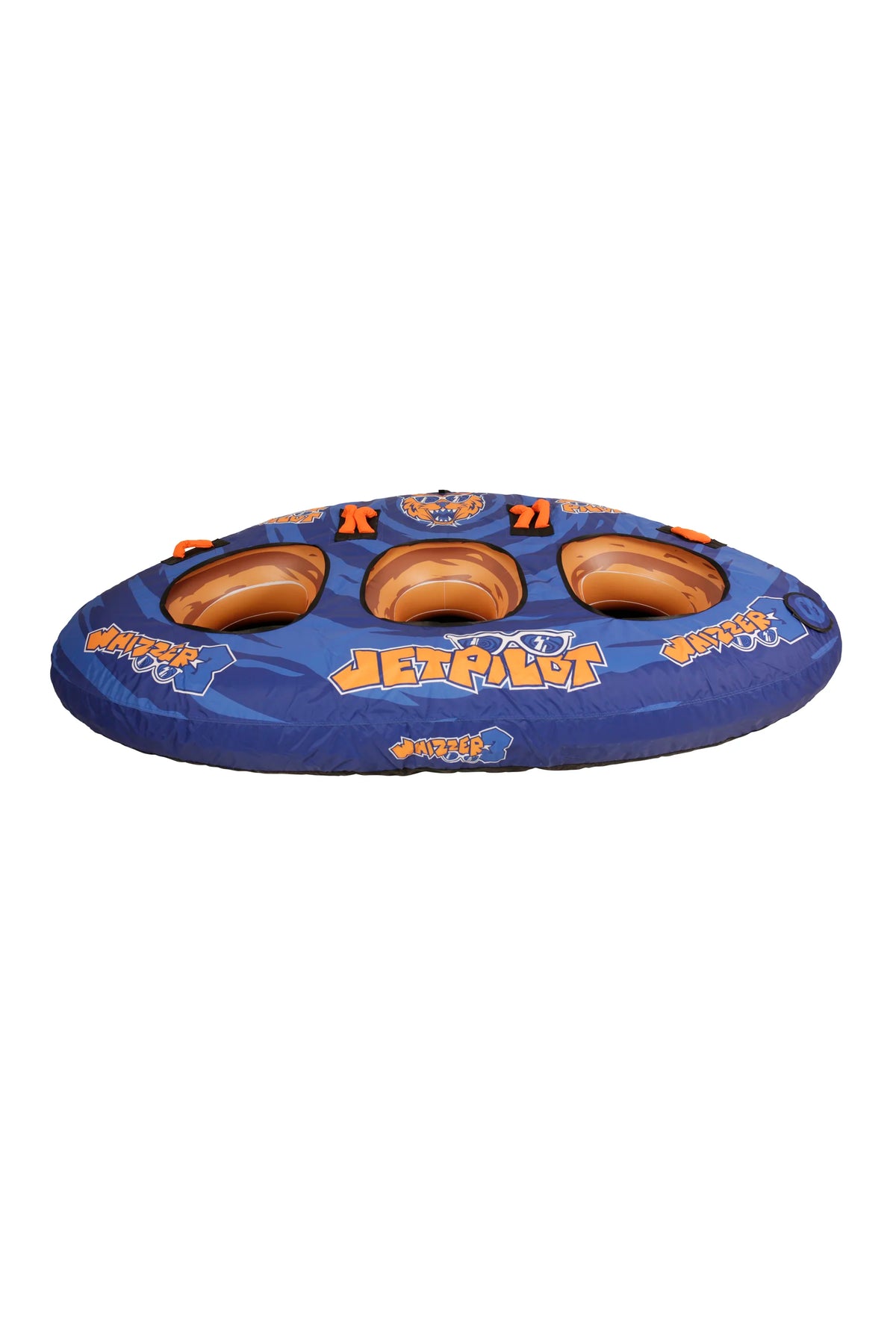Jetpilot Whizzer 3 Person Ski Tube - Blue/Orange