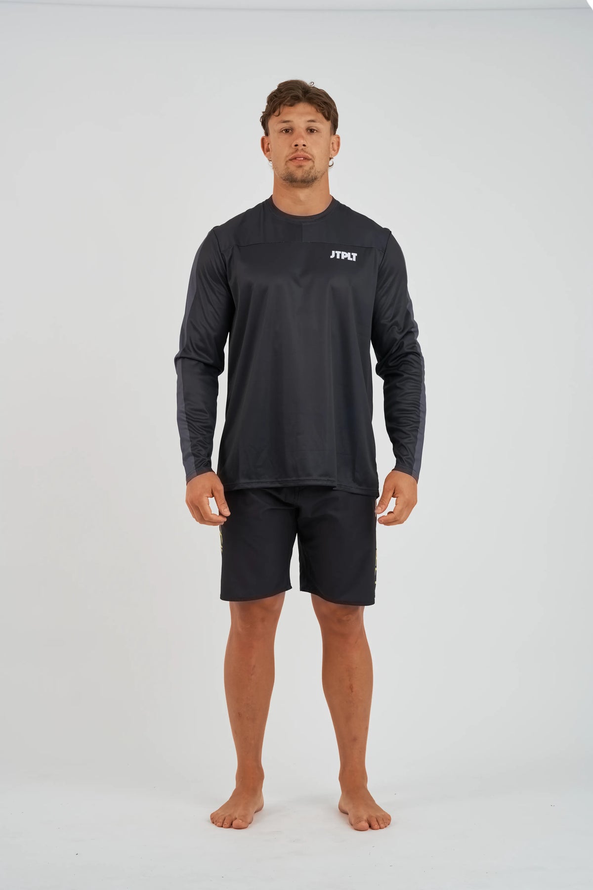Jetpilot Venture Mens Long Sleeve Hydro Tee - Black