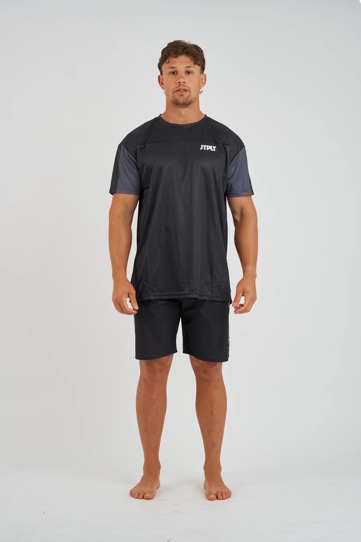 Jetpilot Venture Mens Short Sleeve Hydro Tee - Black