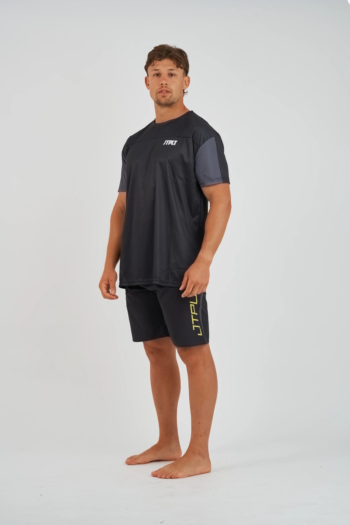 Jetpilot Venture Mens Short Sleeve Hydro Tee - Black