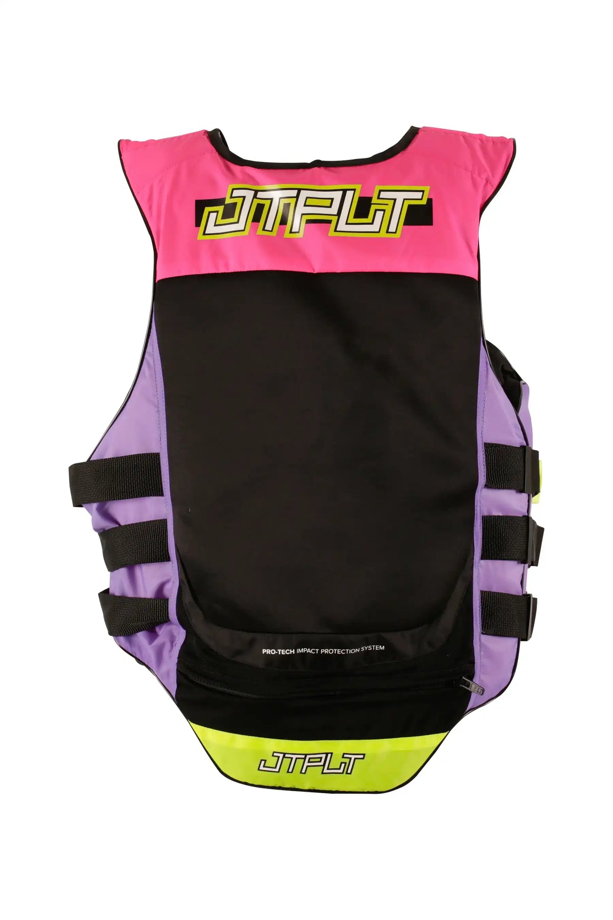 Jetpilot Vault Protech Side Entry ISO 50N Race Life Jacket - Pink/Yellow
