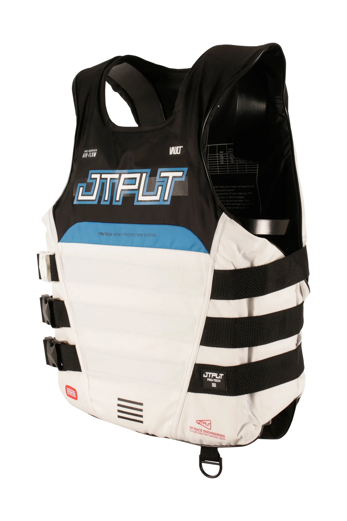 Jetpilot Vault Protech Side Entry ISO 50N Race Life Jacket - Black/Blue