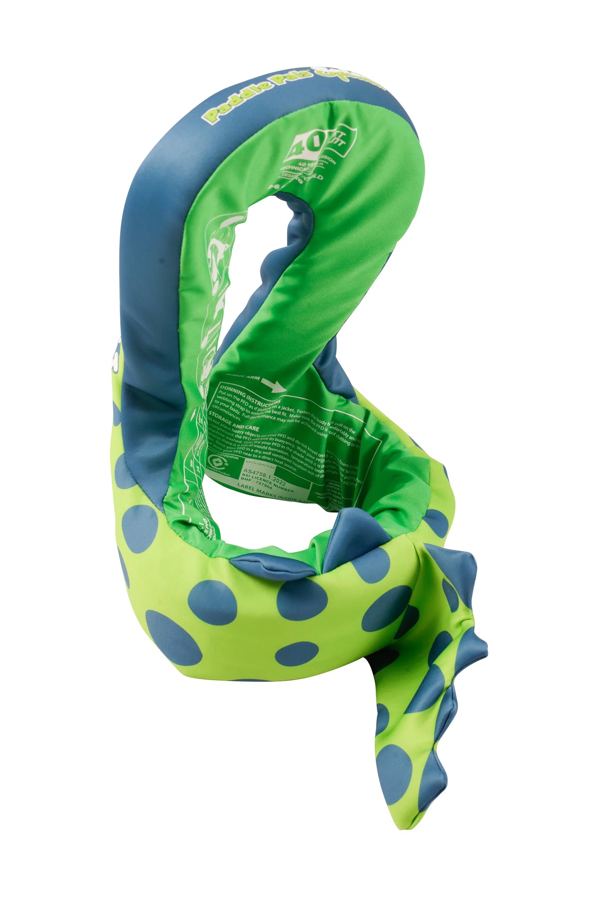 Jetpilot Paddle Pal Splash Kids Life Jacket - Green