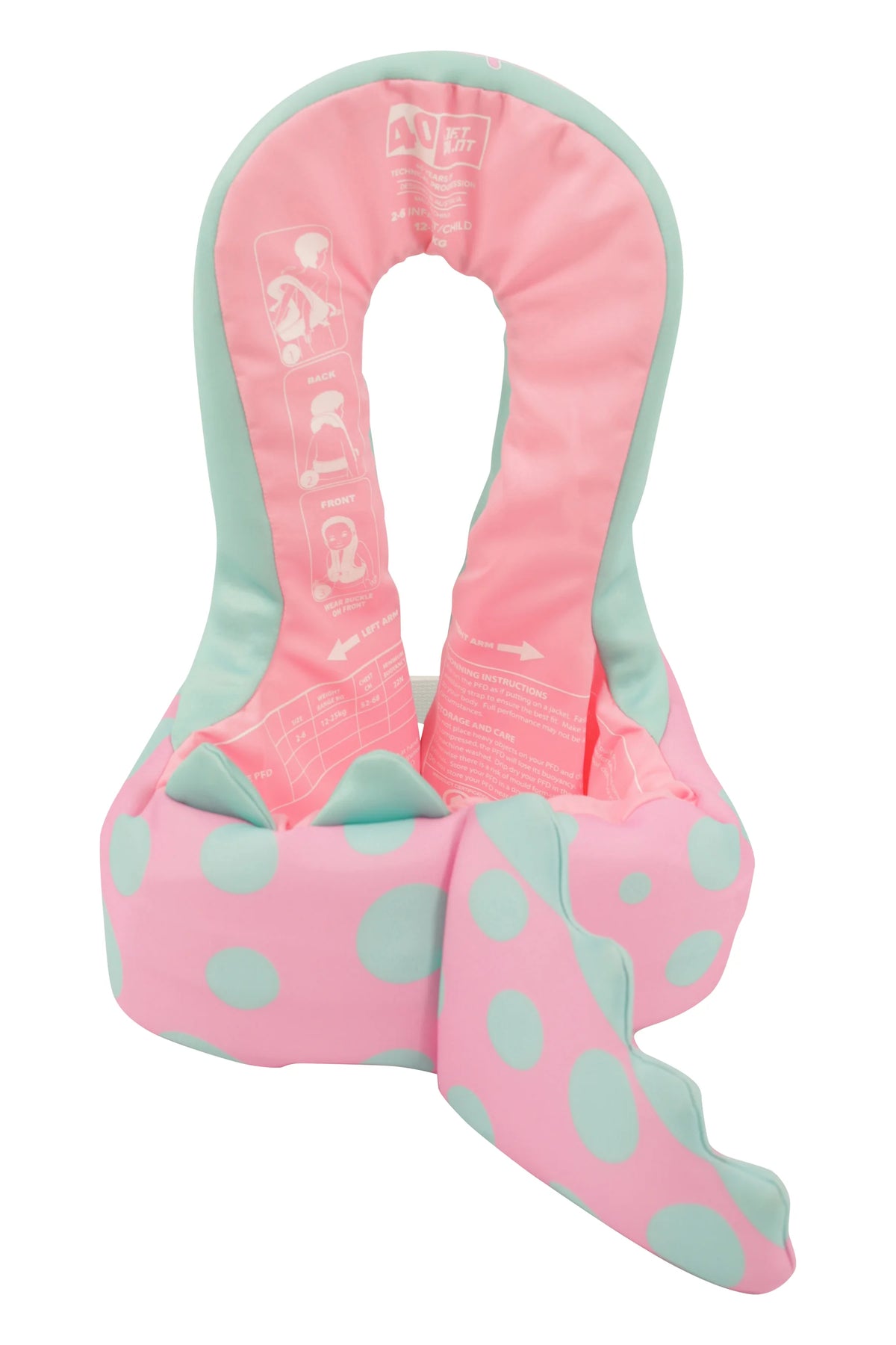 Jetpilot Paddle Pal Splash Kids Life Jacket - Pink