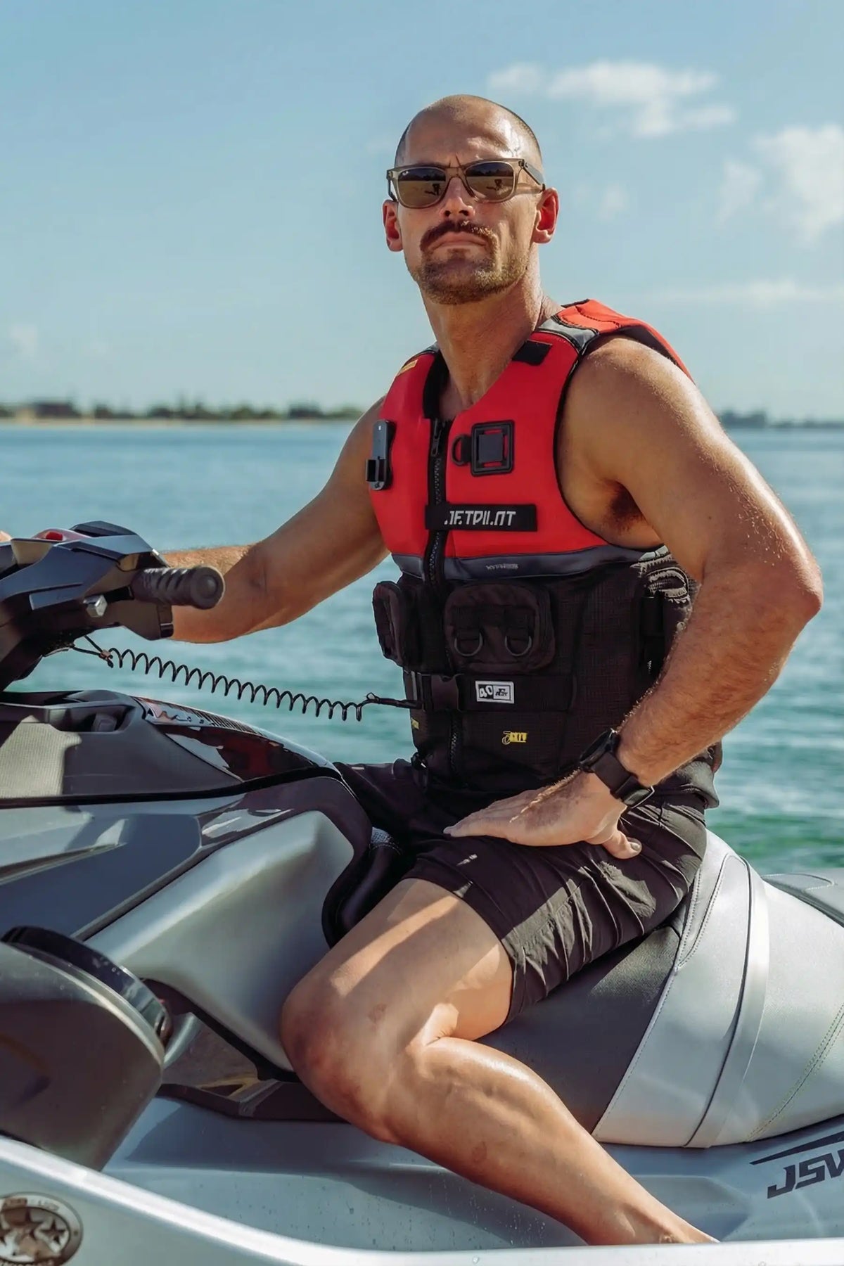 Jetpilot 360 Venture Jet Ski Life Jacket - Red L50
