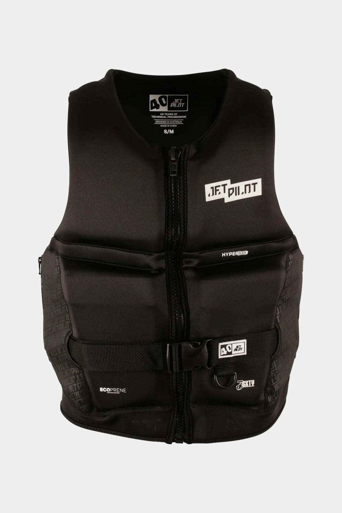 Jetpilot 360 Hyperflex Jet Ski Life Jacket - Black