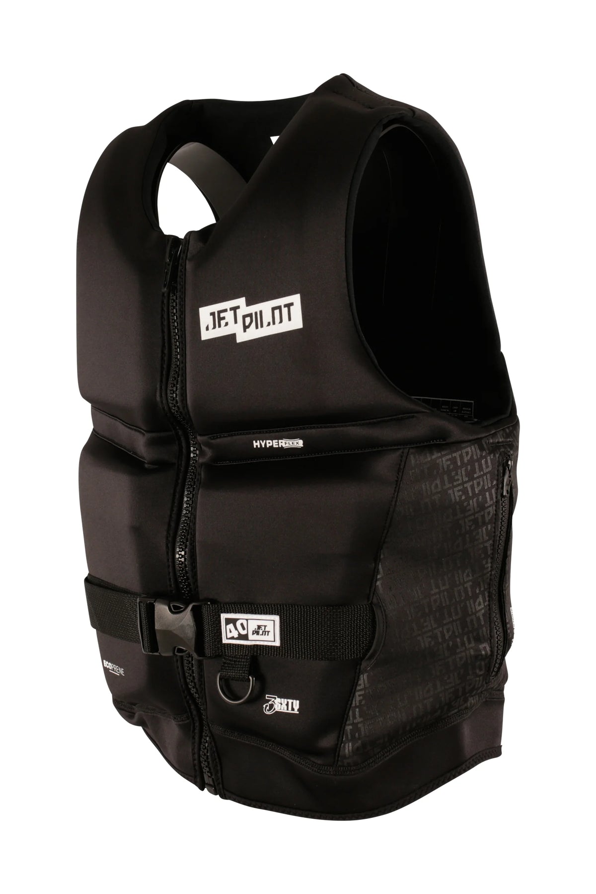 Jetpilot 360 Hyperflex Jet Ski Life Jacket - Black