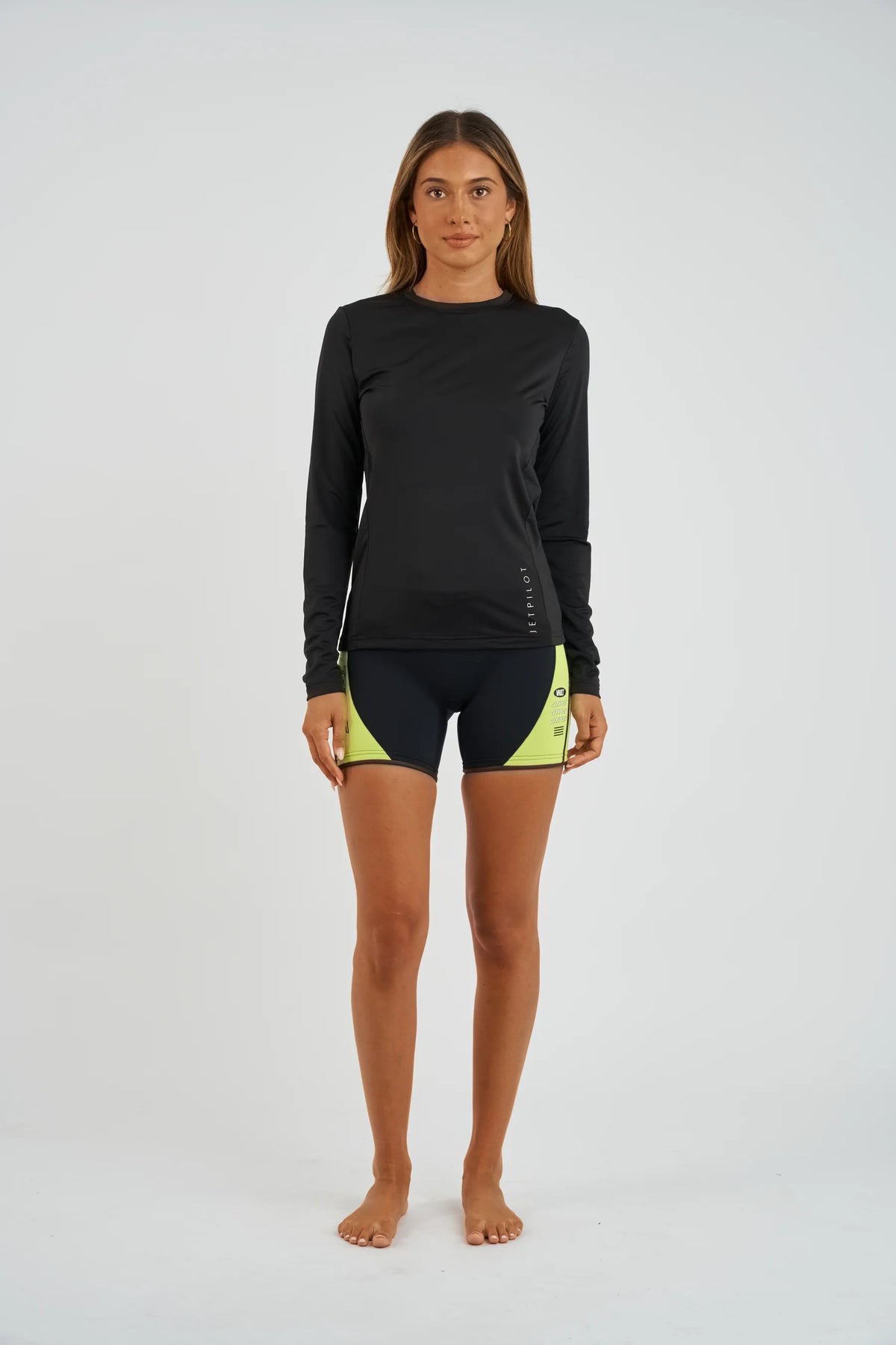 Jetpilot Vault Ladies Wetsuit Shorts - Black