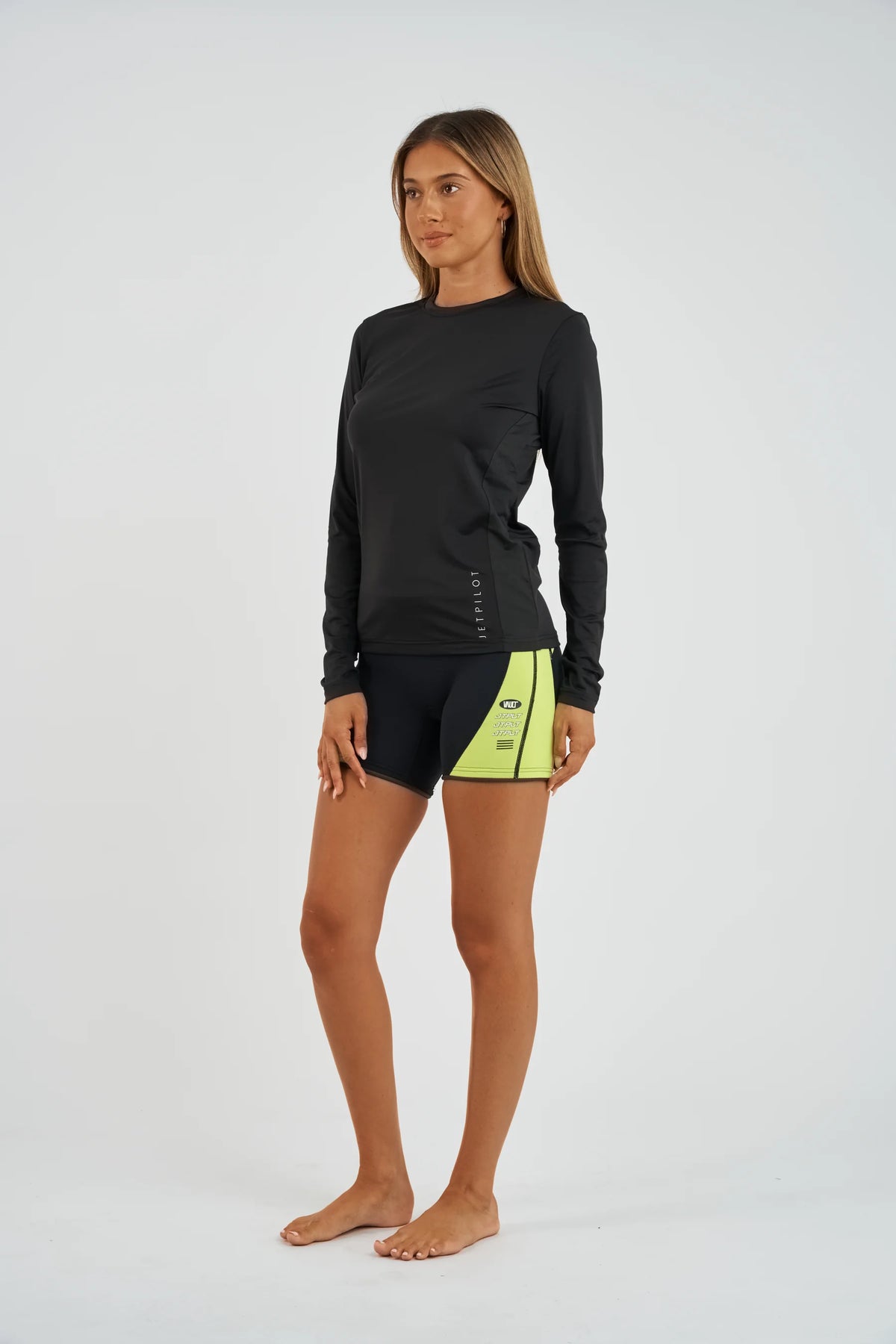 Jetpilot Vault Ladies Wetsuit Shorts - Black