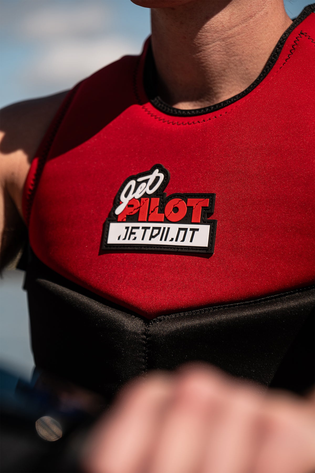 Jetpilot 40 Year Nighthawk Life Jacket - Red L50