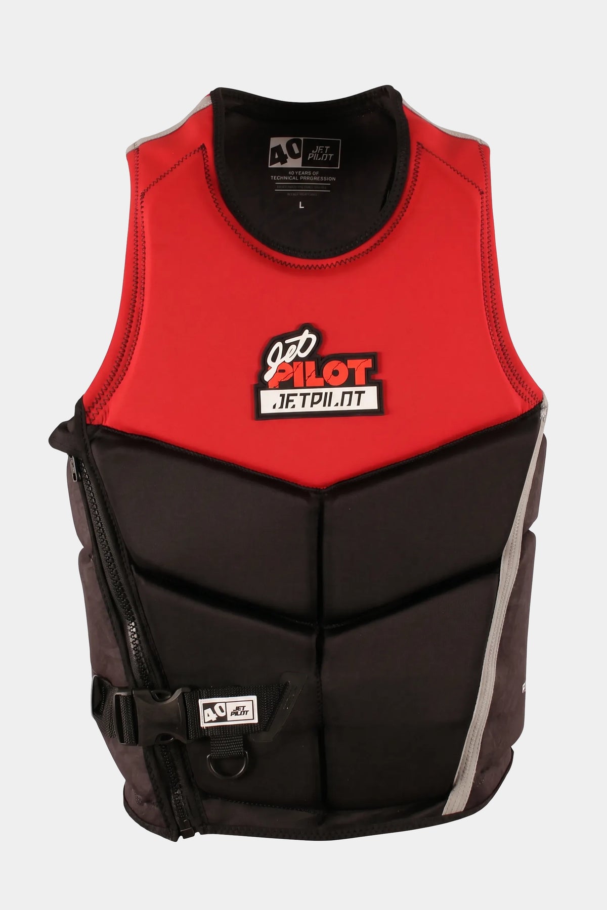 Jetpilot 40 Year Nighthawk Life Jacket - Red L50
