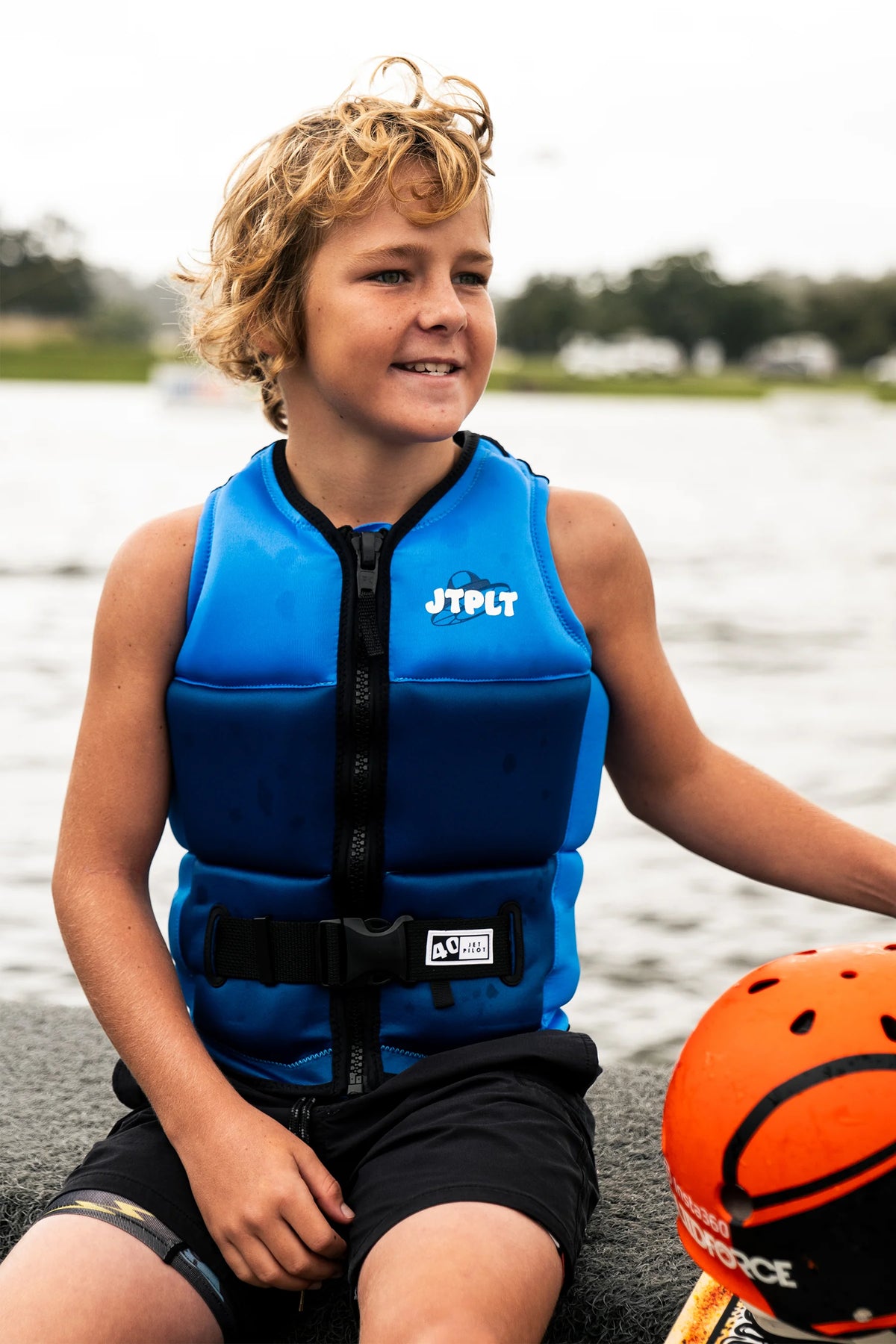 Jetpilot Freeride Boys Life Jacket - Blue