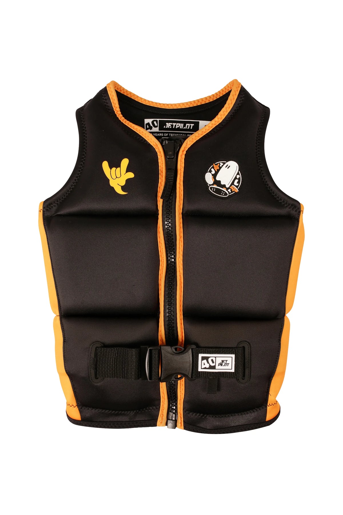Jetpilot Freeride Boys Life Jacket - Black