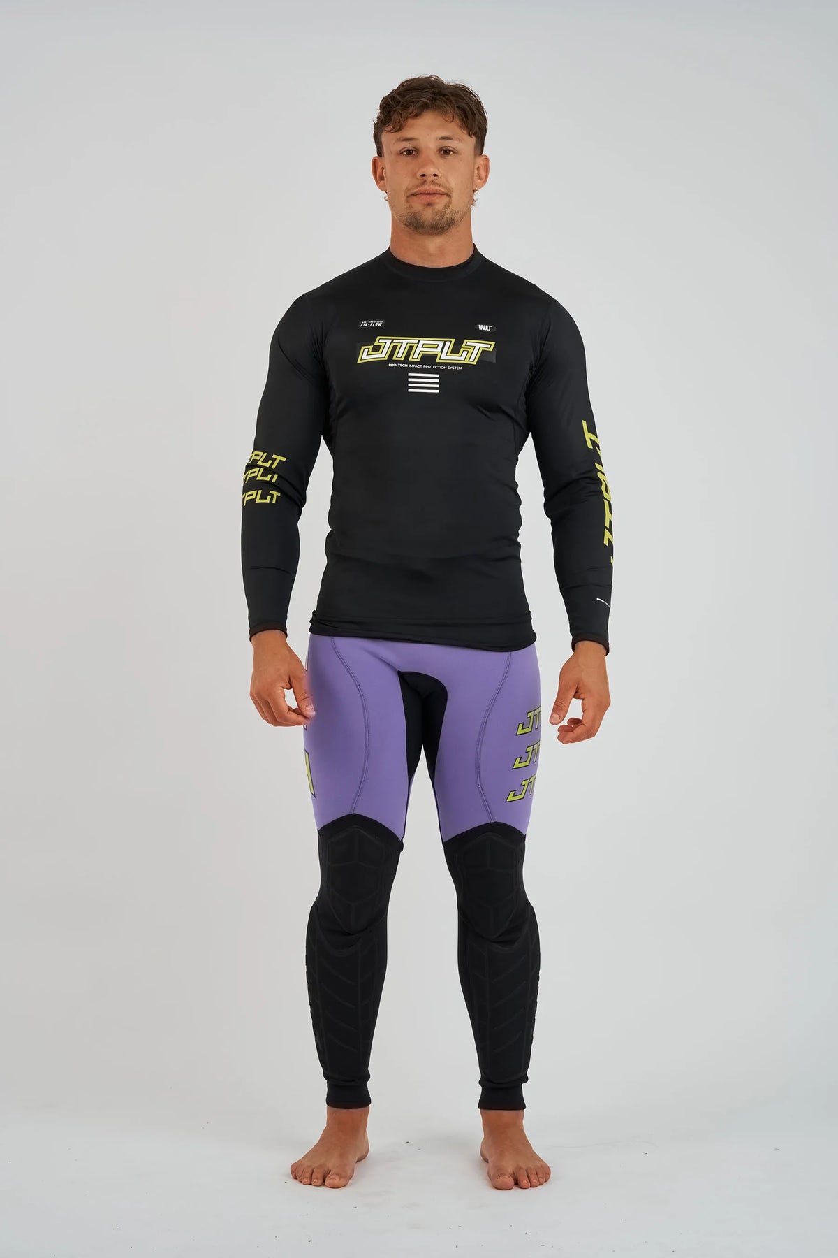 Jetpilot Vault Mens Long Sleeve Rashie - Black
