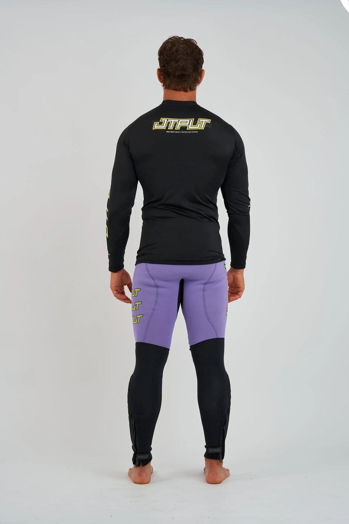 Jetpilot Vault Mens Long Sleeve Rashie - Black