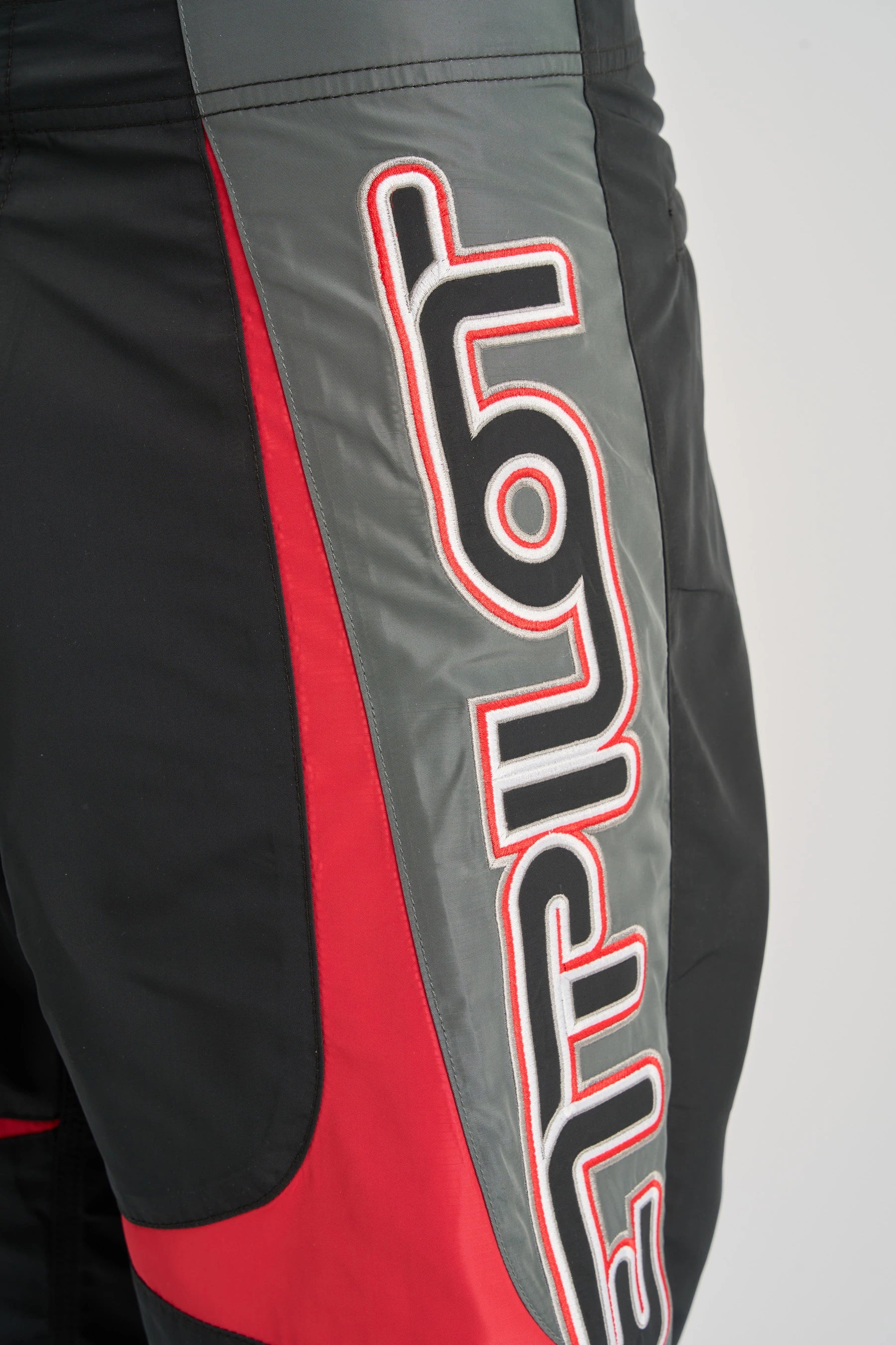 Jetpilot Moto Boardshort - Black/Red 8