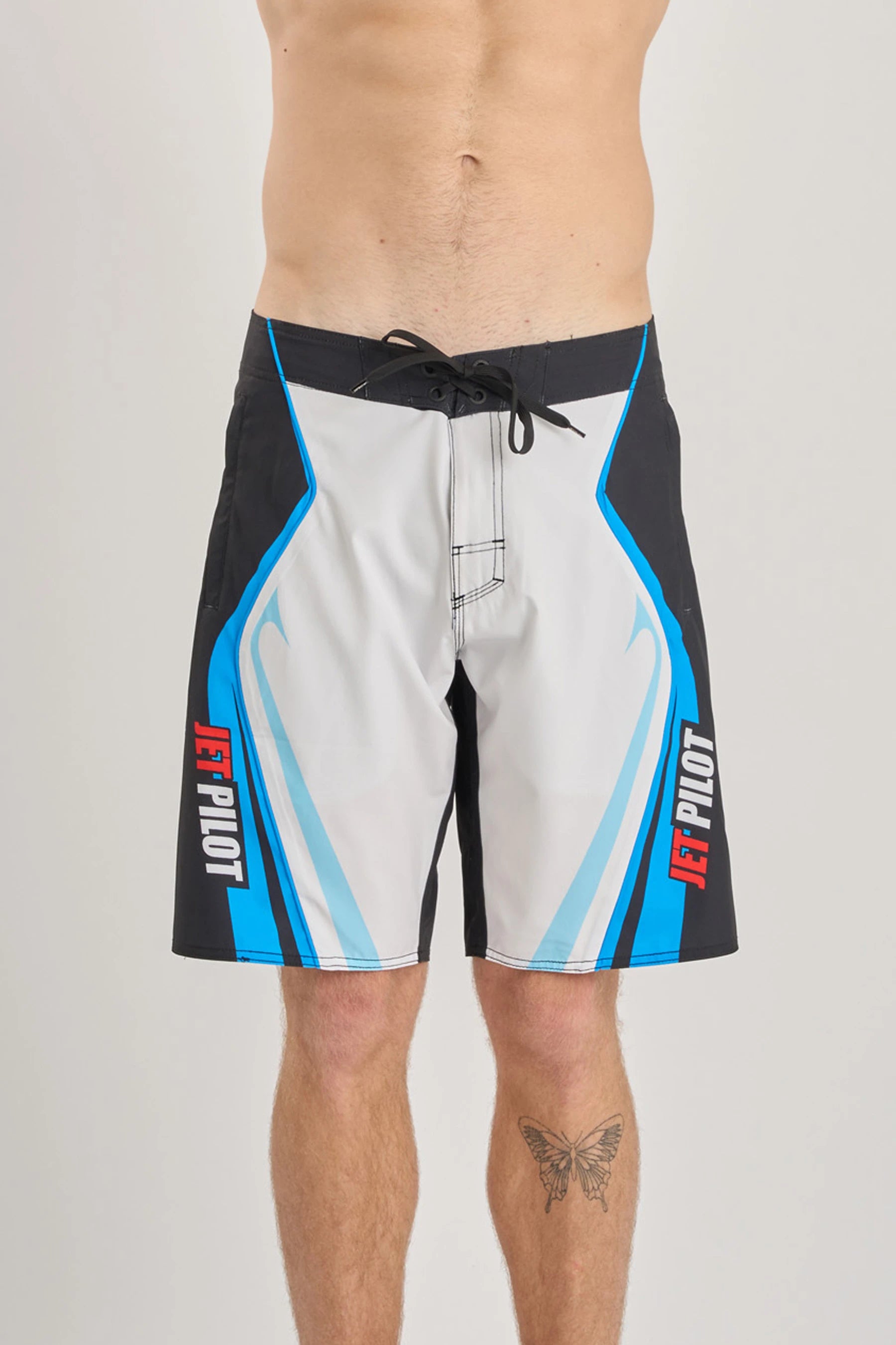 Jetpilot Pulse Streamliner Boardshort - Black/Blue