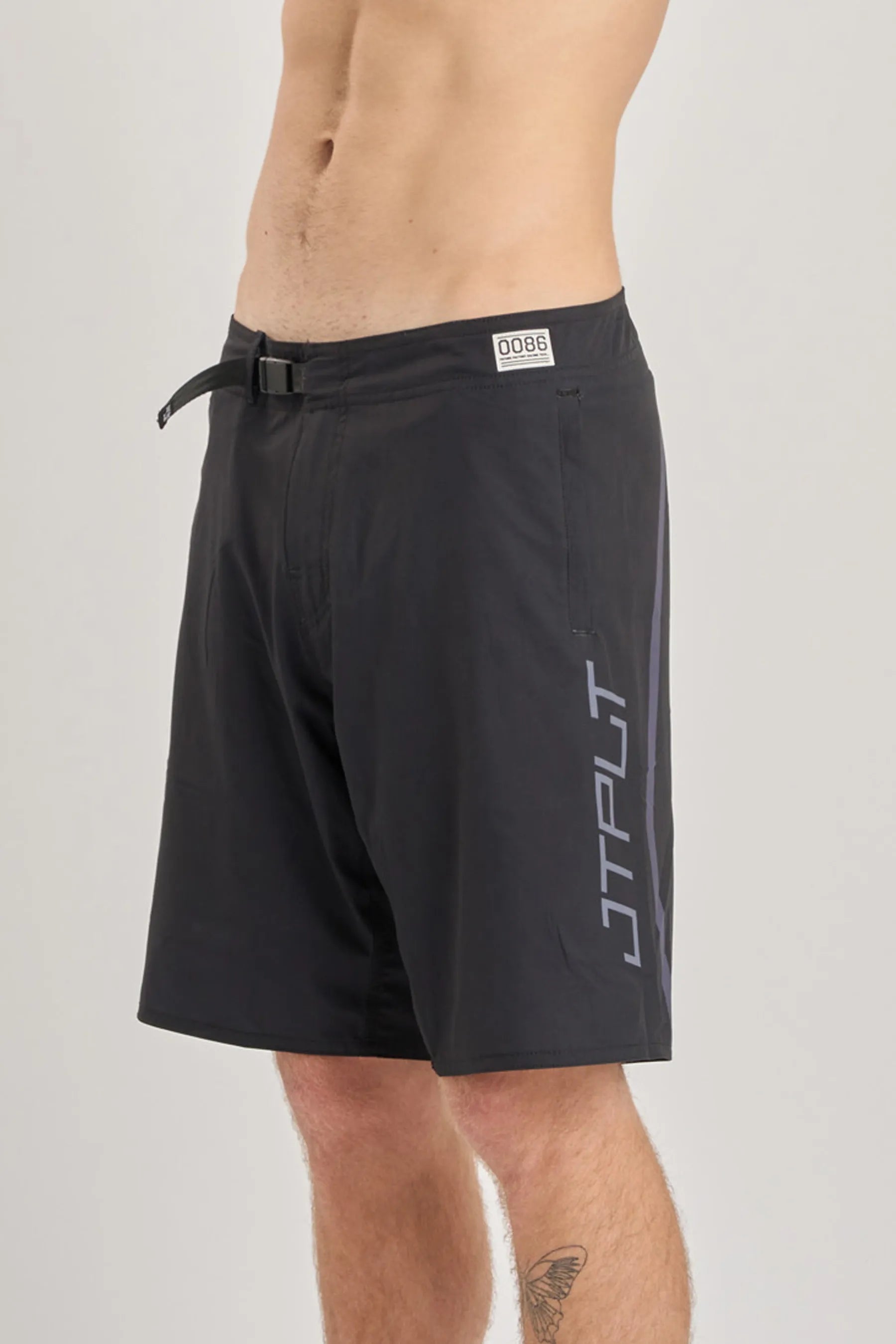 Jetpilot Vault Rideshort - Black/Charcoal 