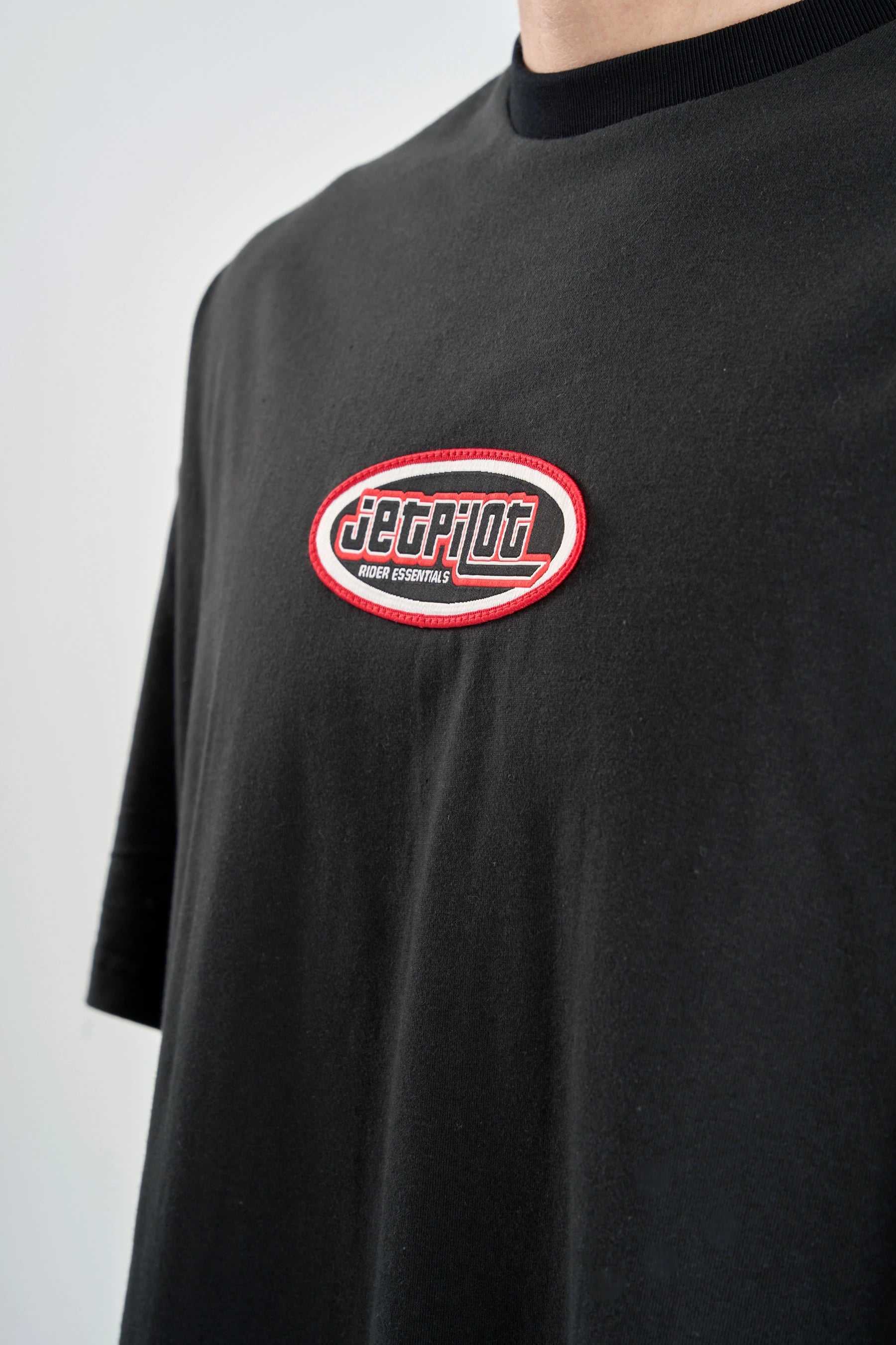 Jetpilot Factory Heavy Tee - Black