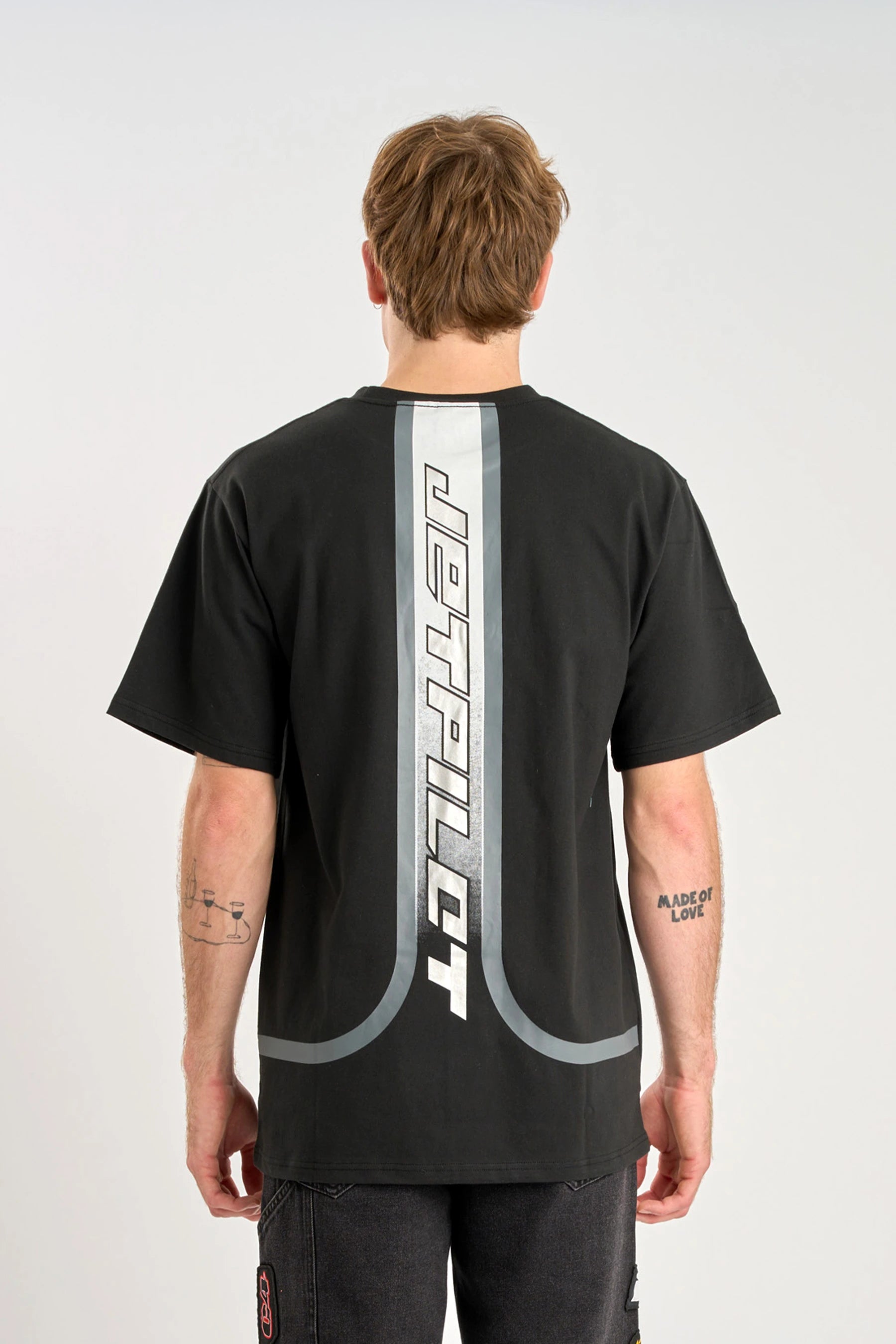 Jetpilot Blade Heavy Tee - Black/Silver