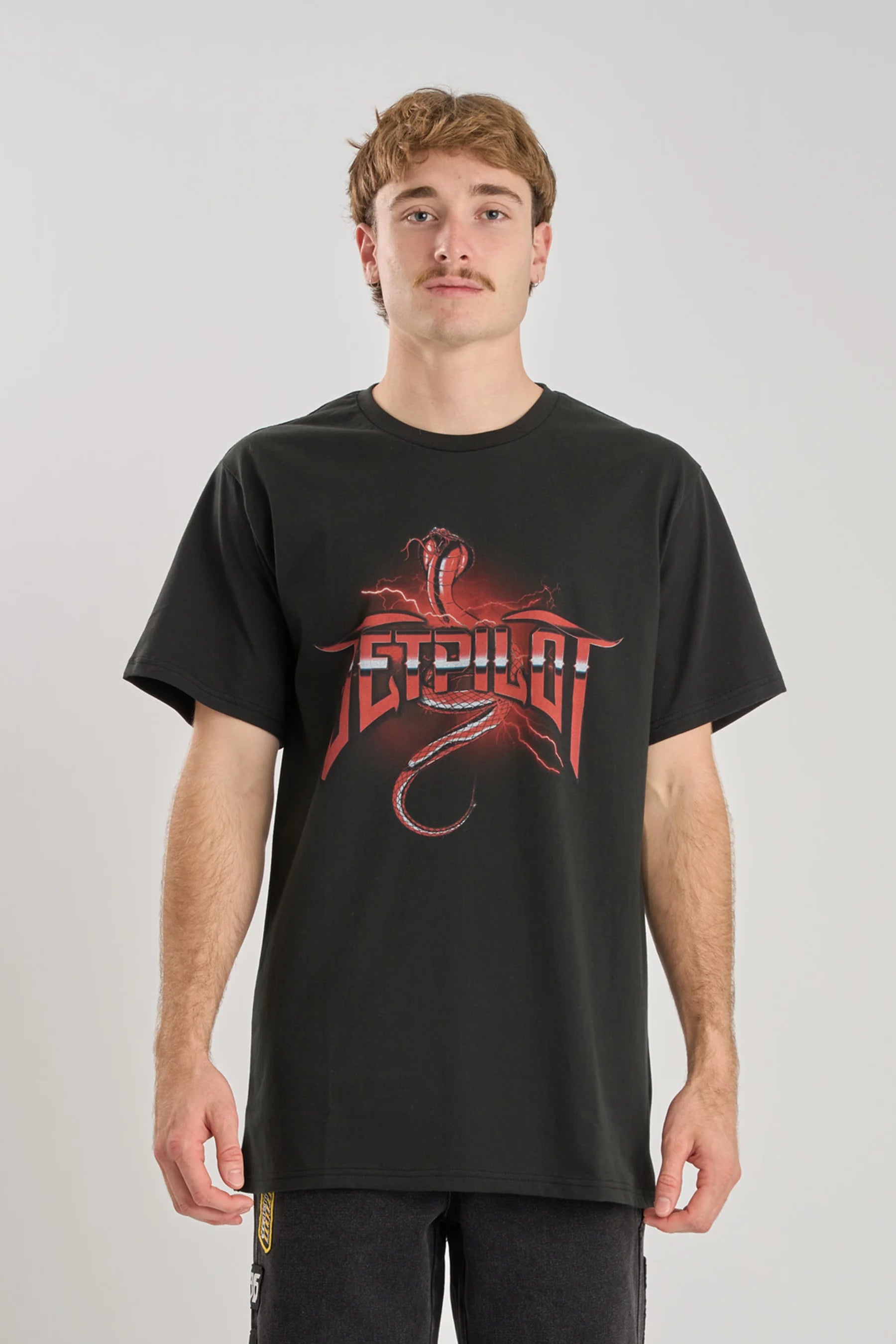 Jetpilot Serpent Thunder Tee - Black — image 2