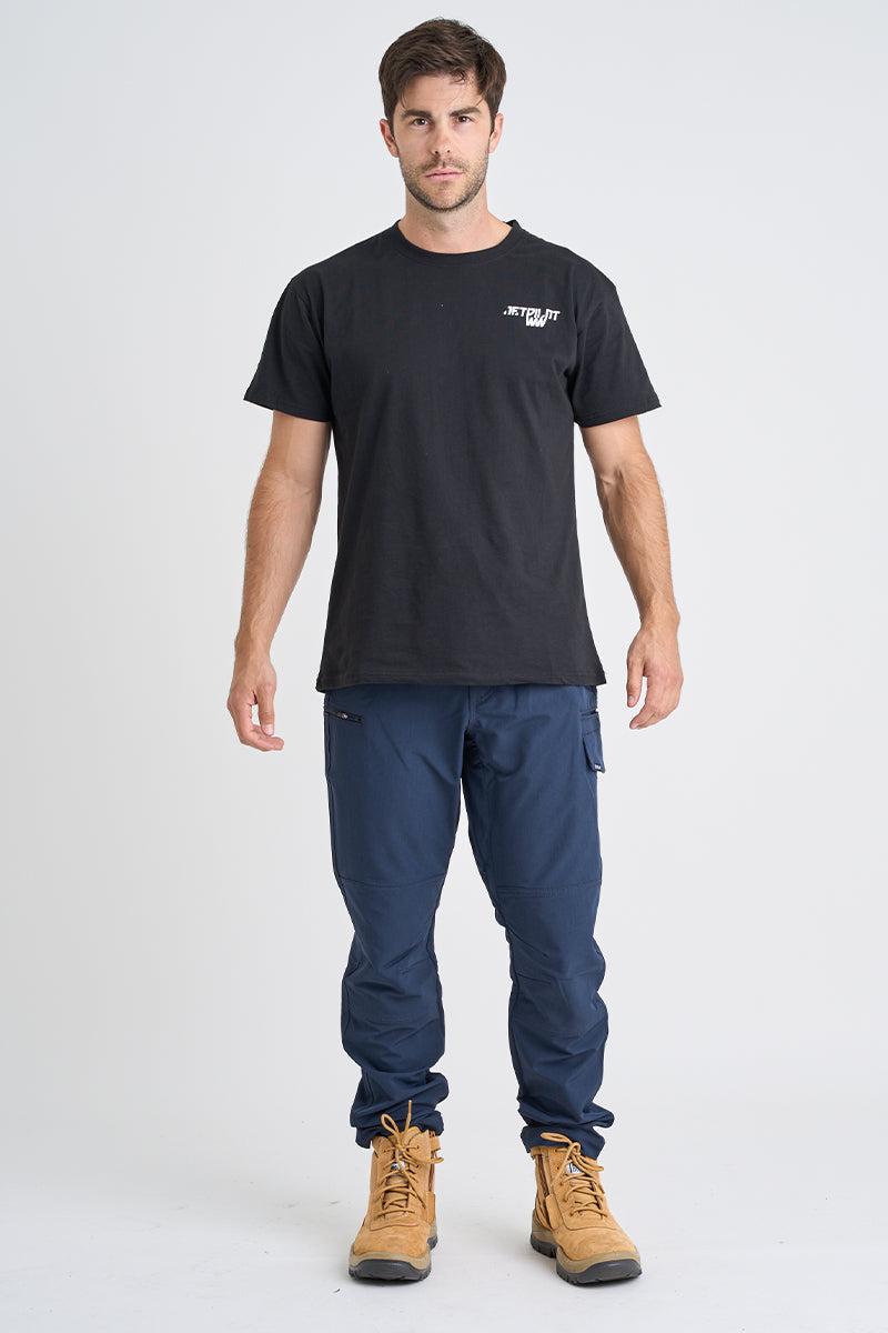 JP Jet-Lite Hybrid Elastic Waist Pant - Navy