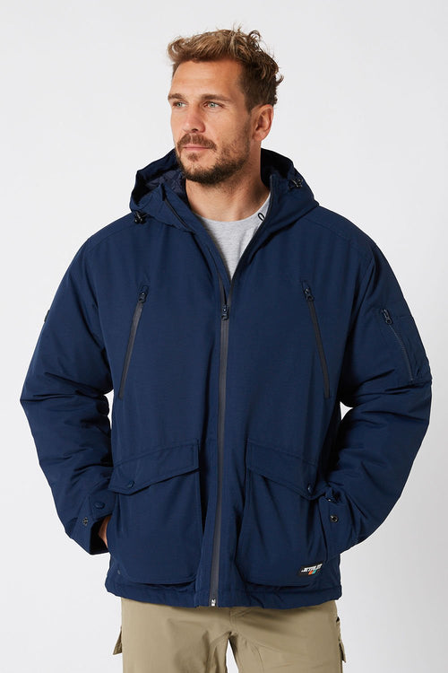 Jetpilot Mens Onsite Jacket - Navy