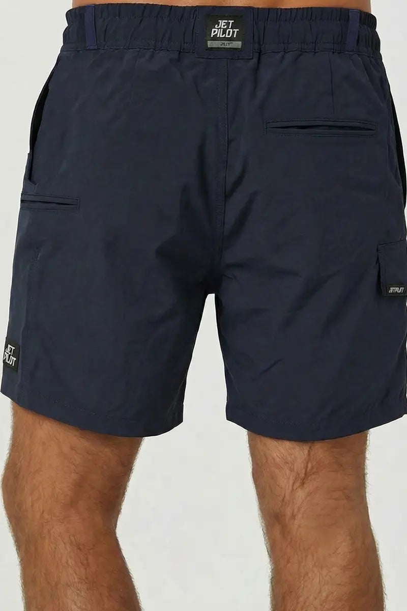 Jet-Lite 15' Elastic Waist Walkshort - Navy