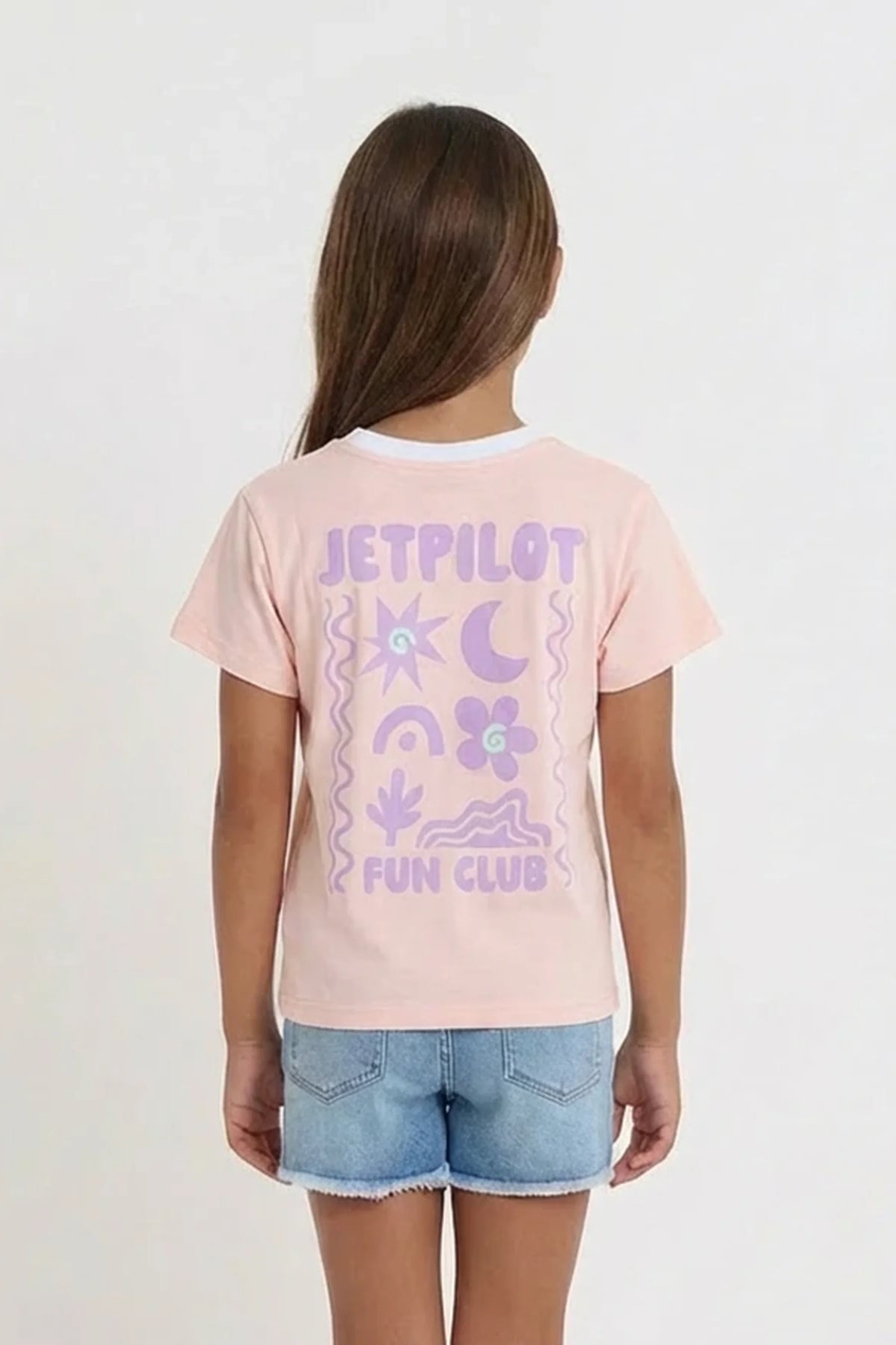 Jetpilot Youth Girls Fun Club Tee - Pink