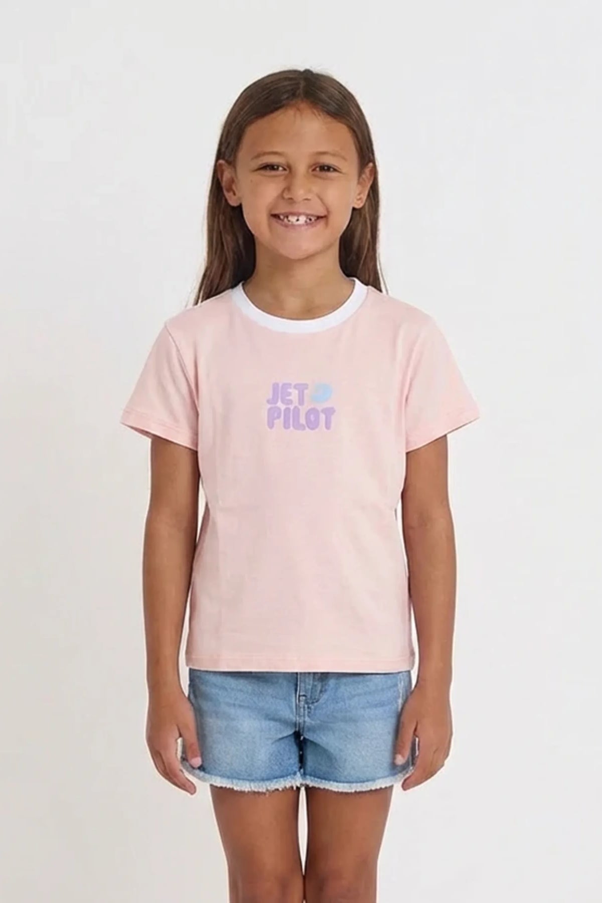 Jetpilot Youth Girls Fun Club Tee - Pink