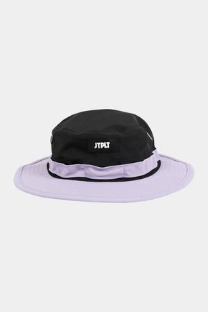 Jetpilot Boonie Nylon Short Brim - Black/Lavender