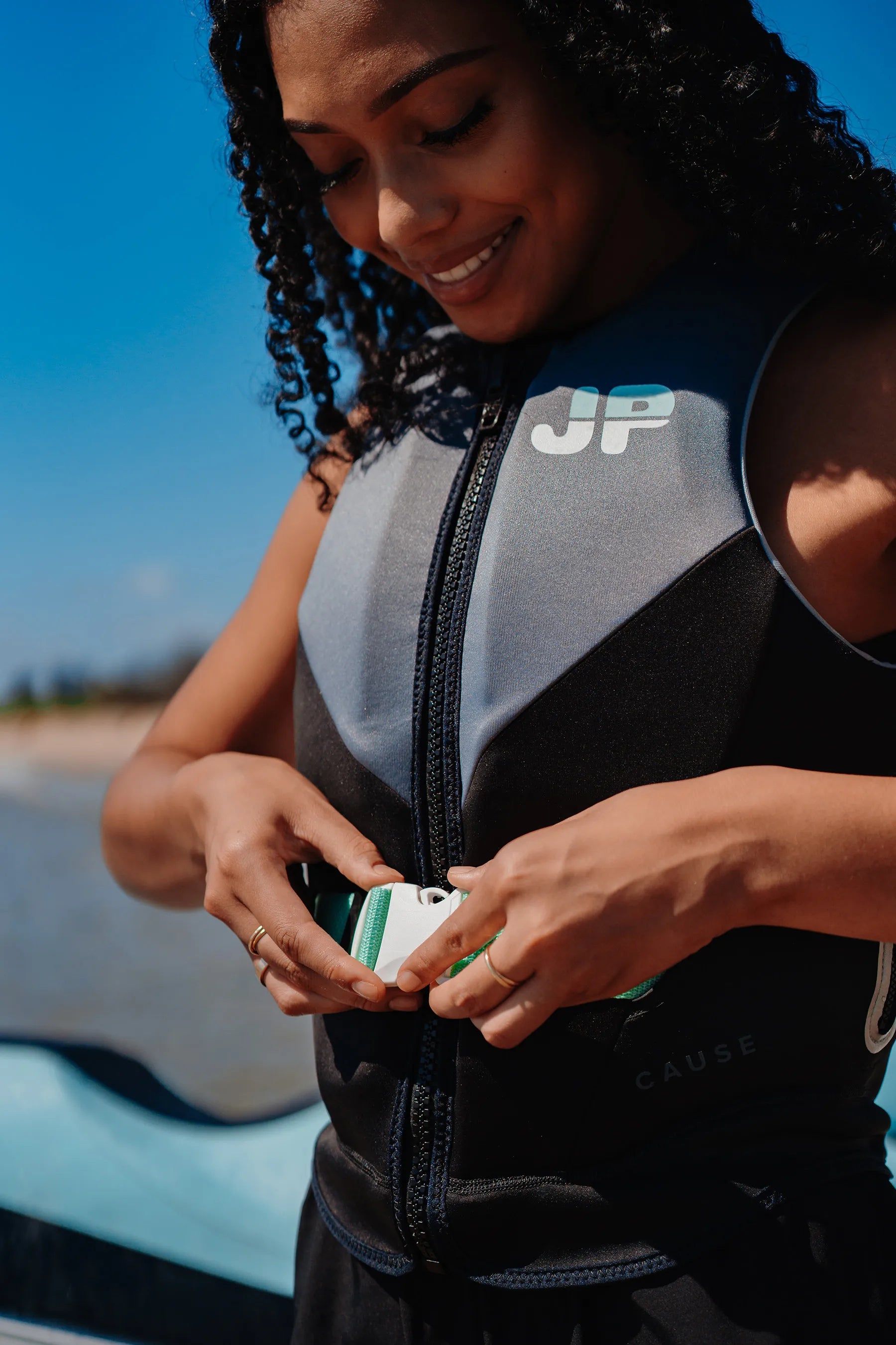 Jetpilot Cause Ladies Life Jacket - Char/Black