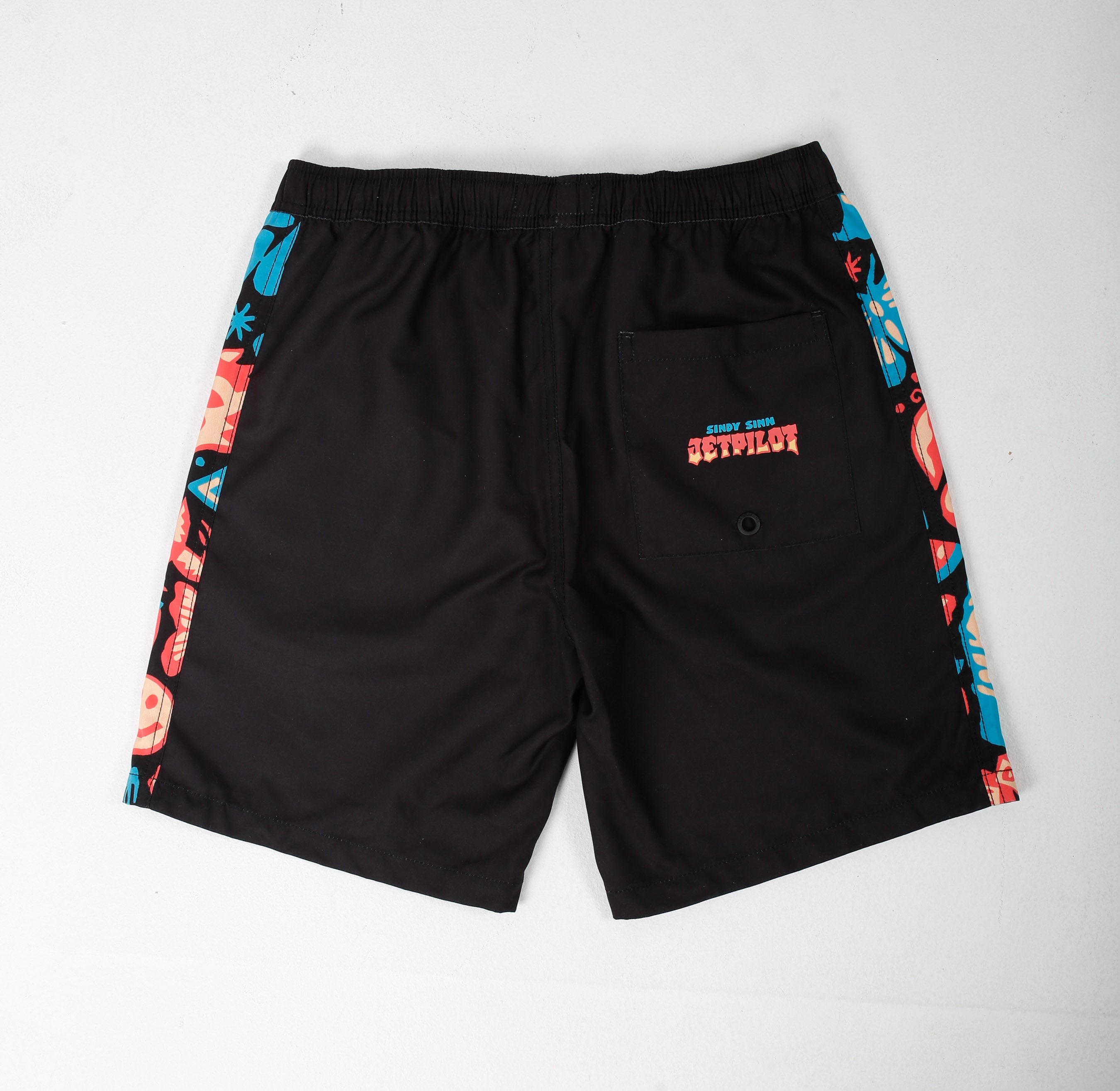 Jetpilot Sindy Sinn Youth Boardshorts - Black/Multi 2