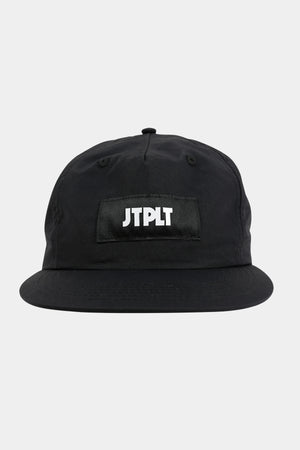 JTPLT Staple Surf Cap Black - Recycled Poly Surf Cap