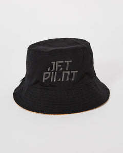 Jetpilot Landscape Revo Mens Bucket Hat - Black/caramel
