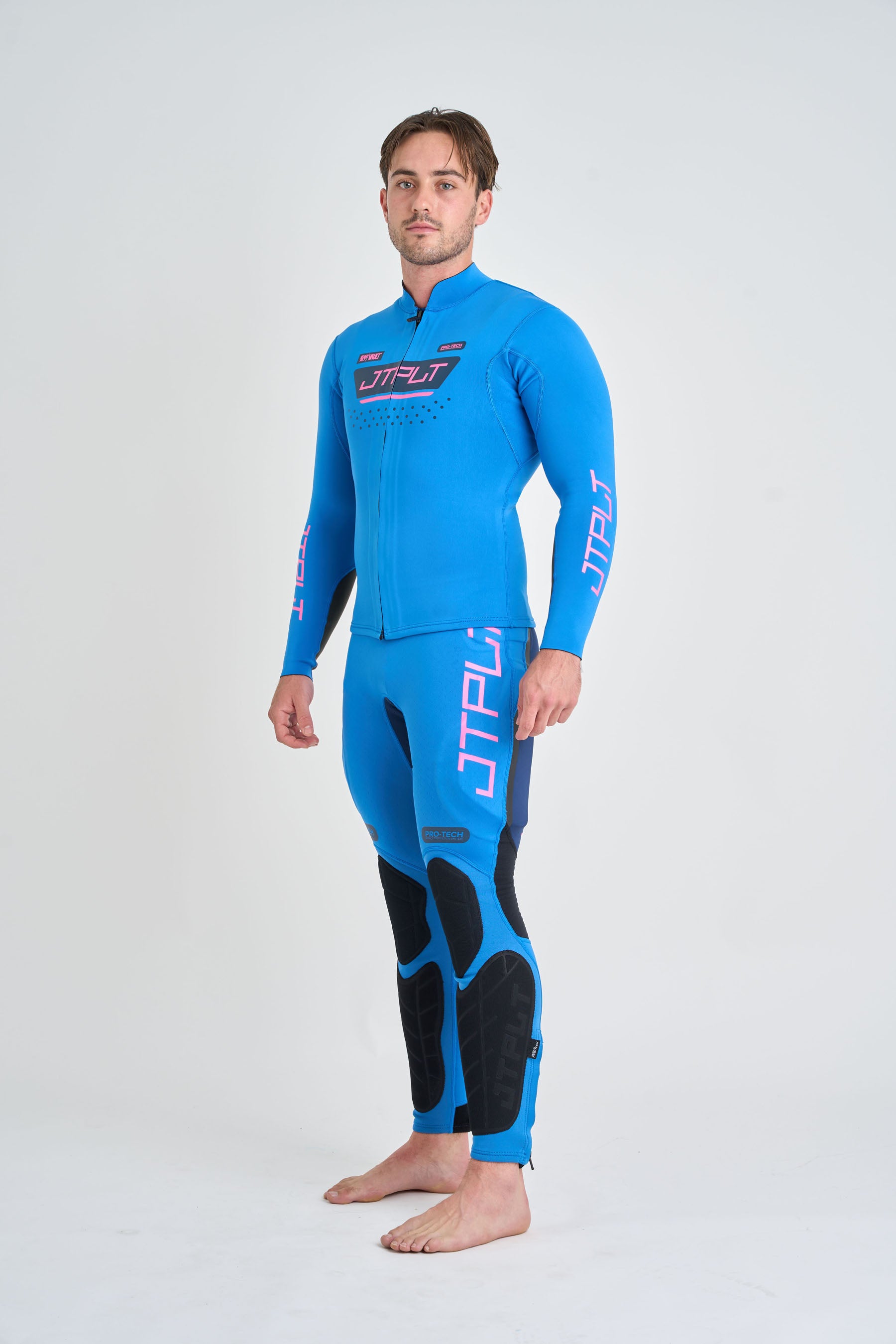 Jetpilot Vault Mens Race Jacket - Blue