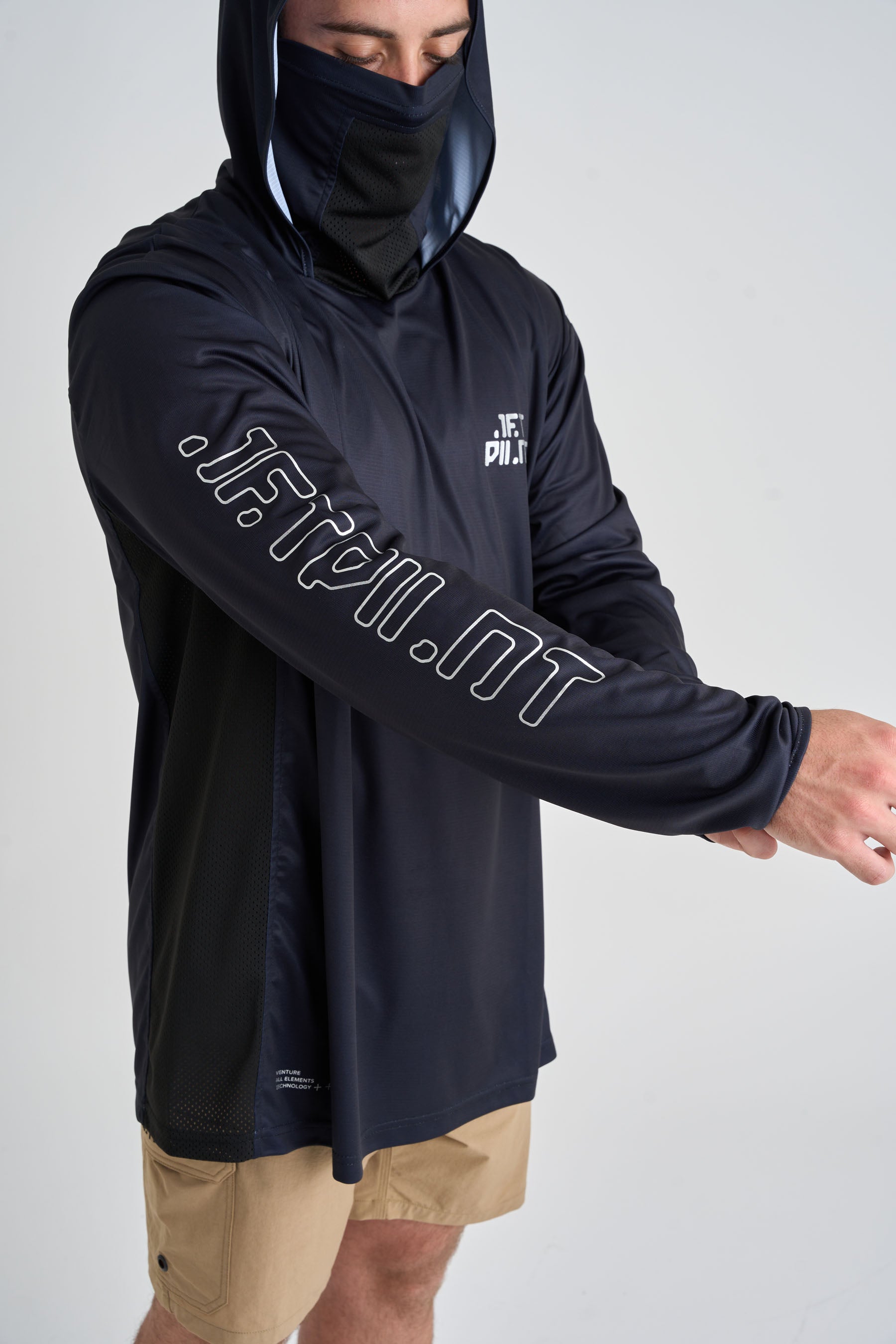 Jetpilot Venture Gaiter Pullover Black - Black 4