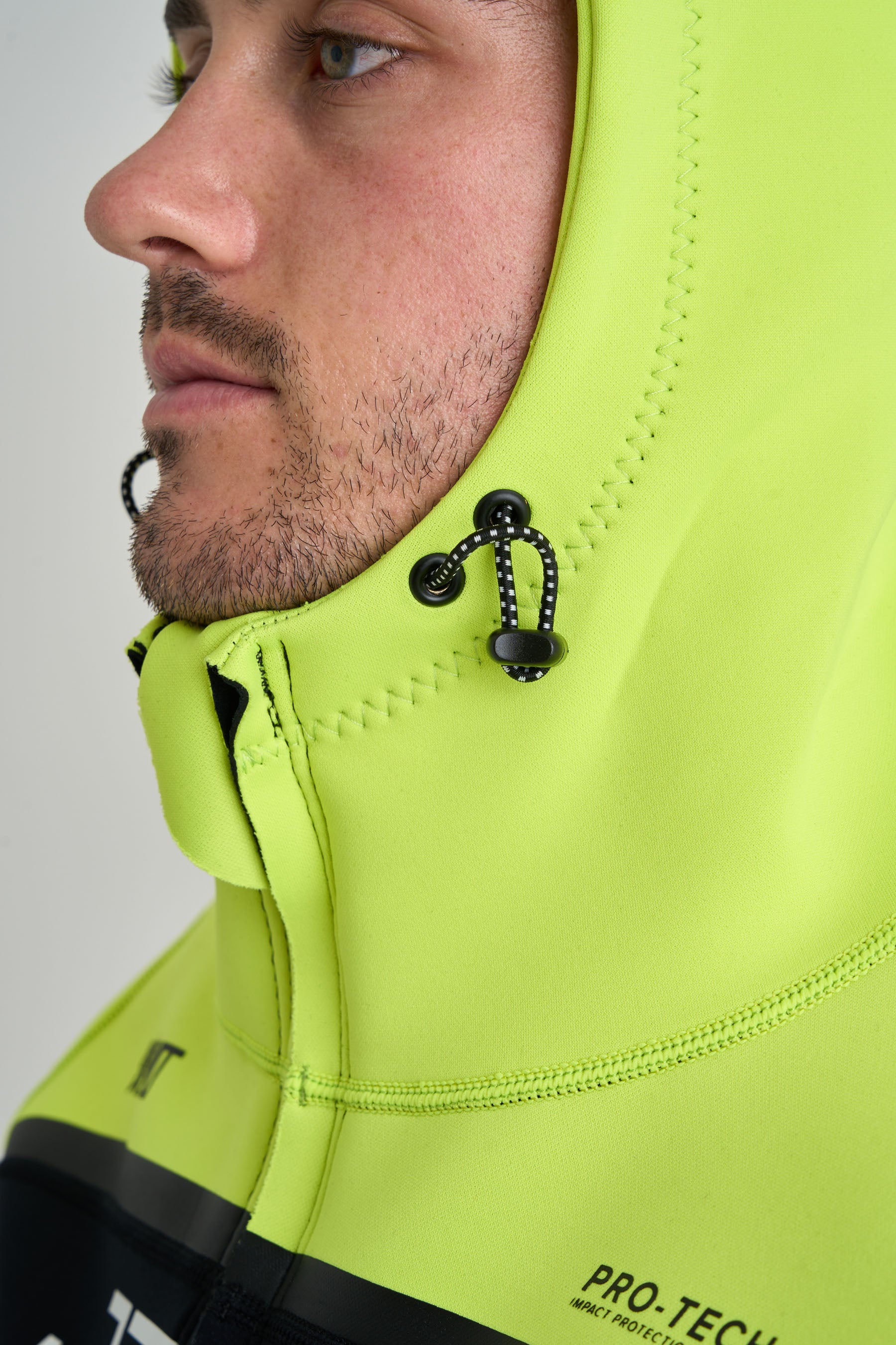 Jetpilot Vault Mens Tour Coat - Black/Yellow 4