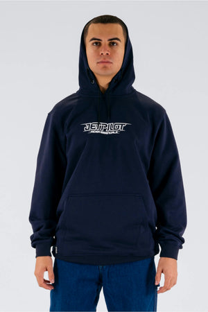 Jetpilot Progress Pullover - Dark Blue