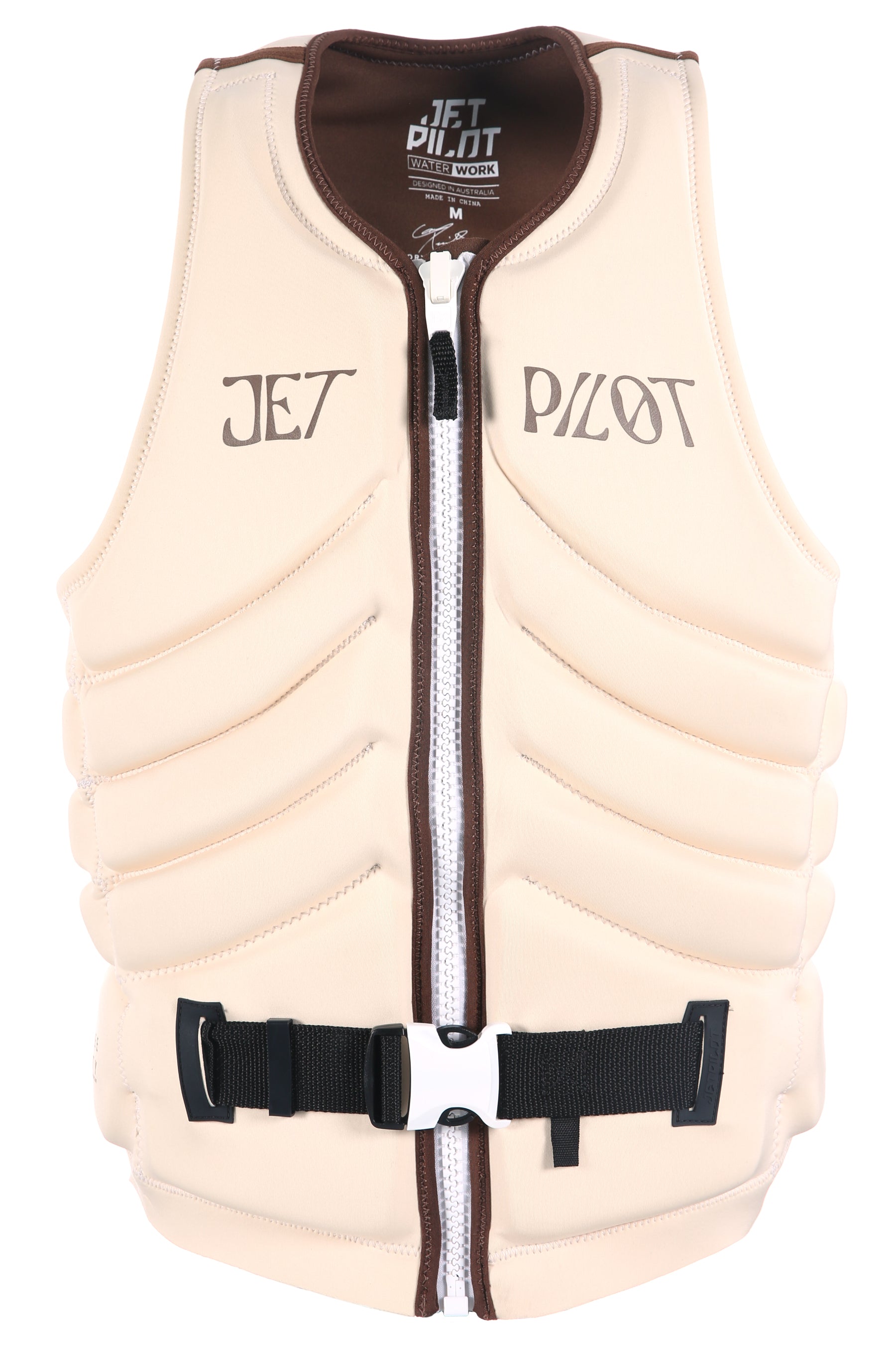 Jetpilot Quantum X - Cory Mens Neo Vest - Putty 
