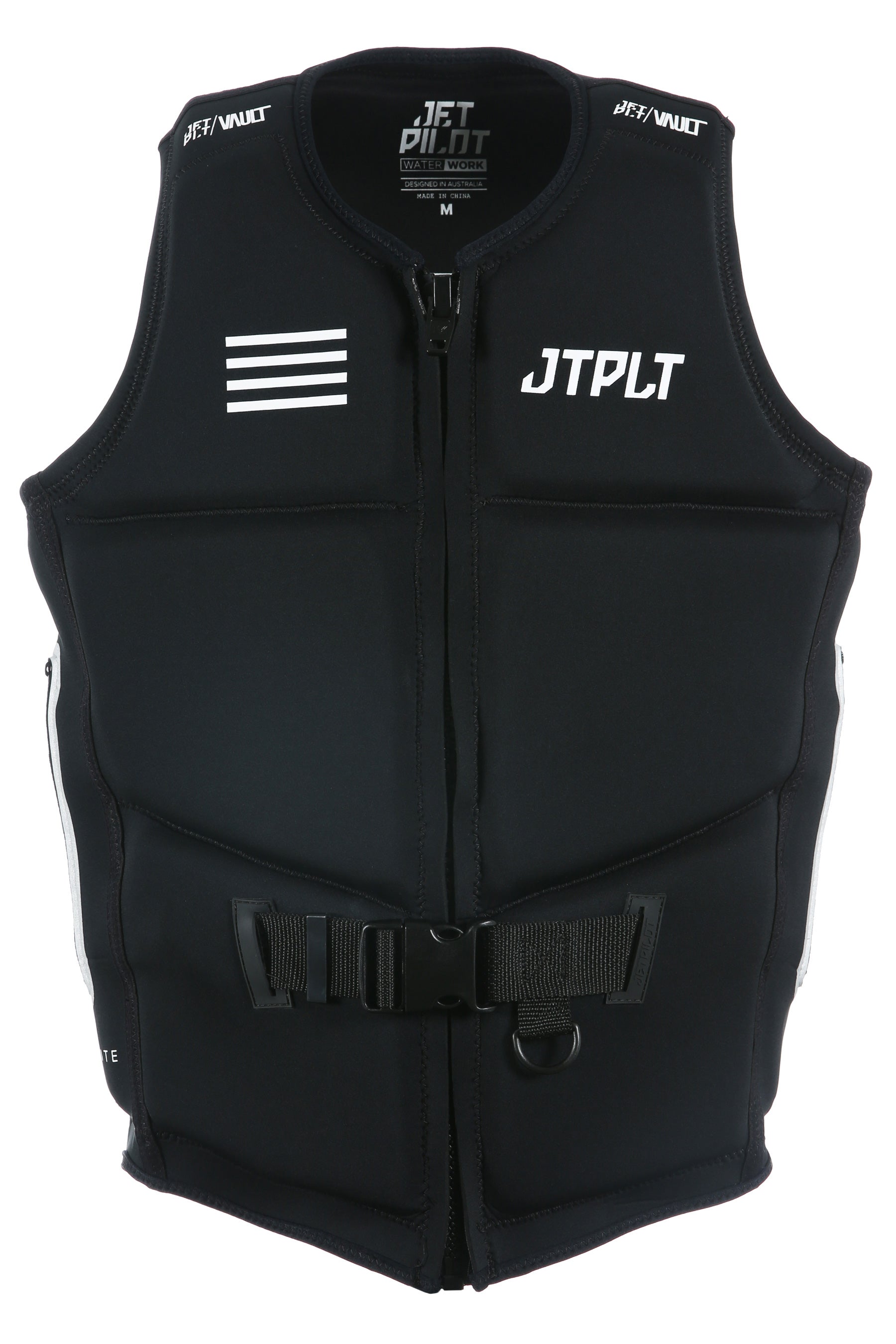 Jetpilot Vault Mens Dual Standards Life Jacket - Black/White
