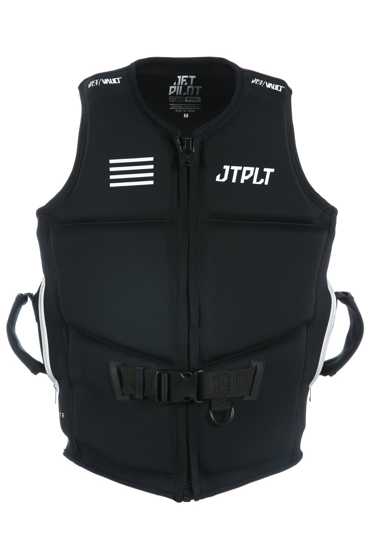 Jetpilot Vault Mens Dual Standards Life Jacket Black/White