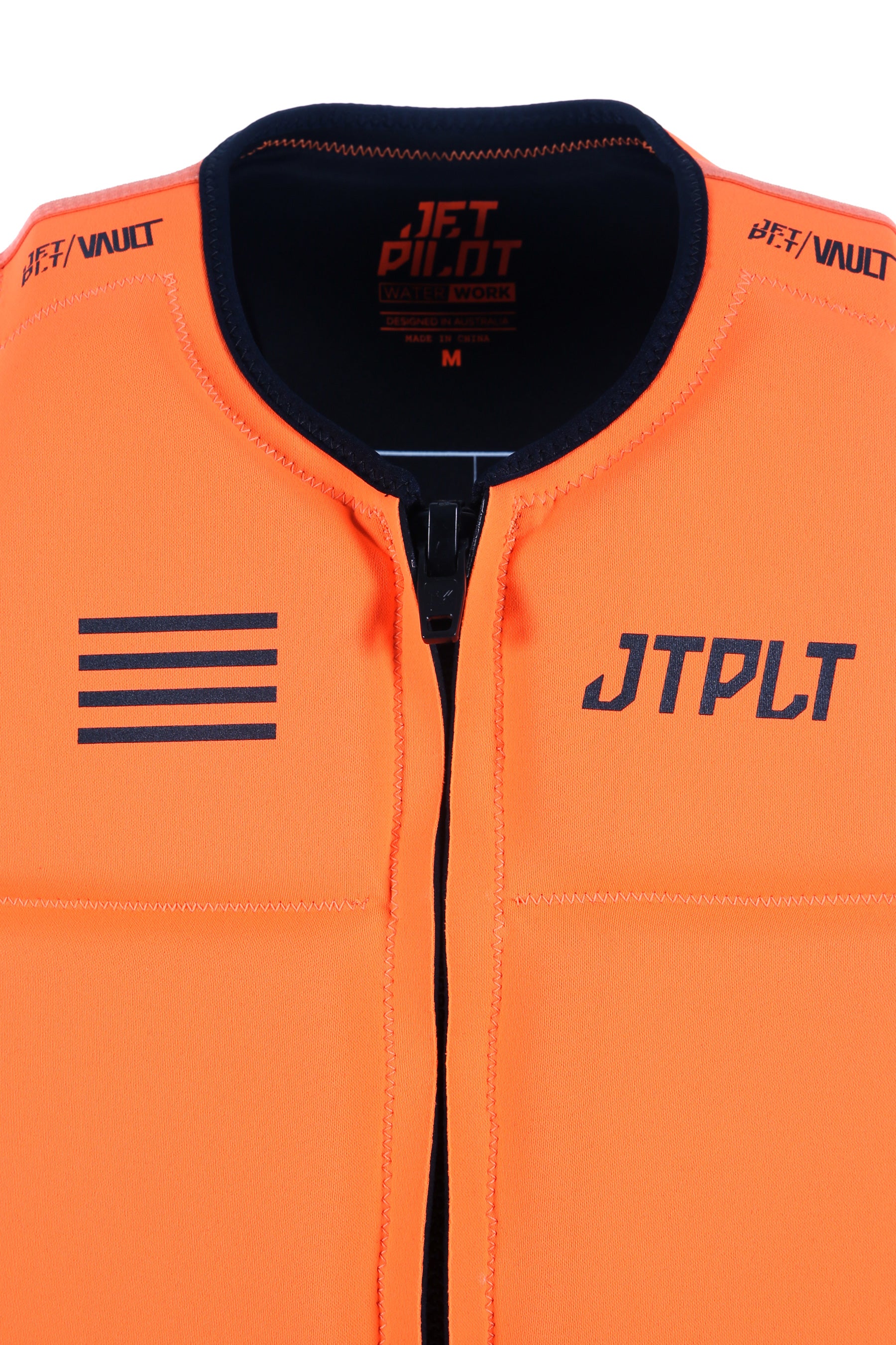 Jetpilot Vault Mens F/e Neo Vest Dual - Orange 6