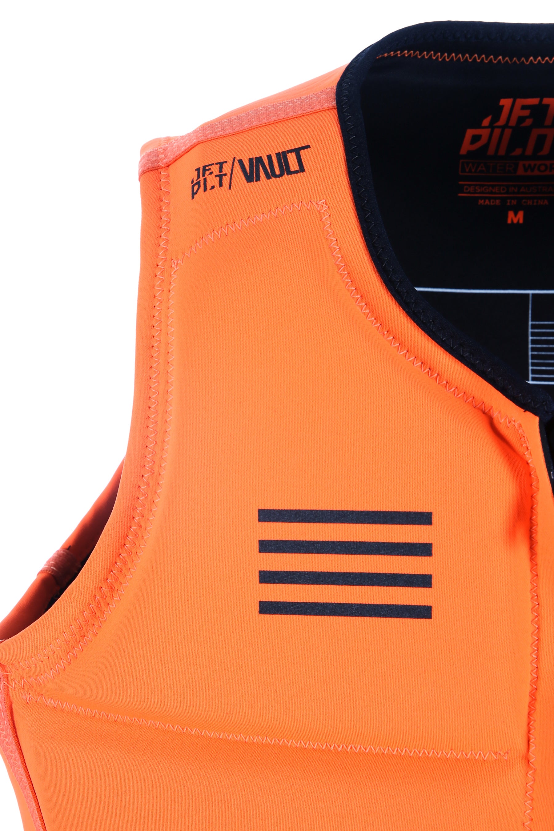 Jetpilot Vault Mens F/e Neo Vest Dual - Orange 3